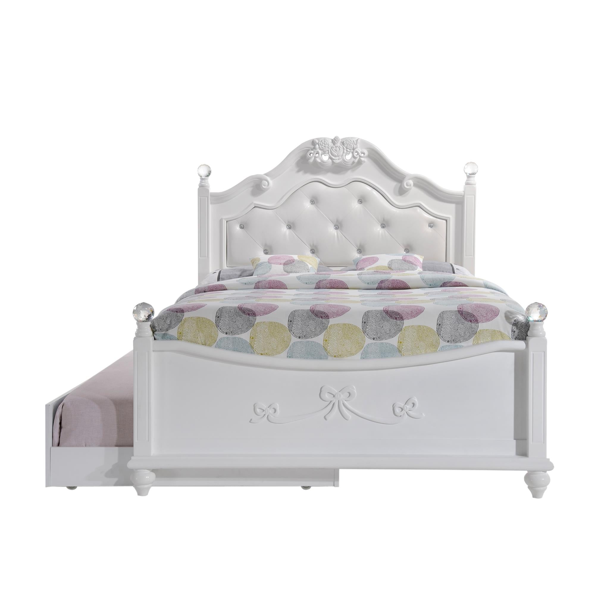 Elements International Alana AN700FTB Full Platform Bed - Image 2