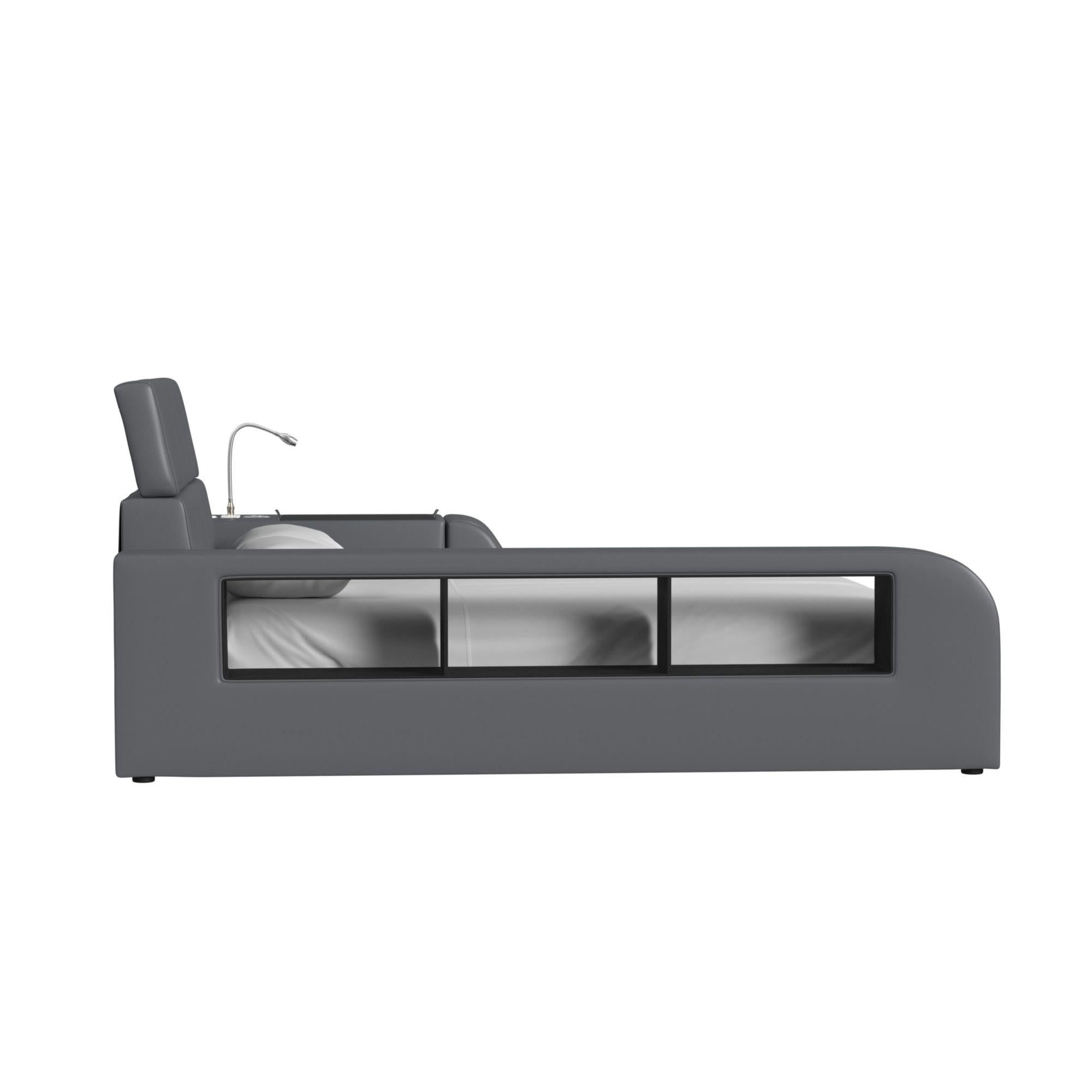 Elements International Valari UB-12820-3-FB Full Transformer Bed - Image 3
