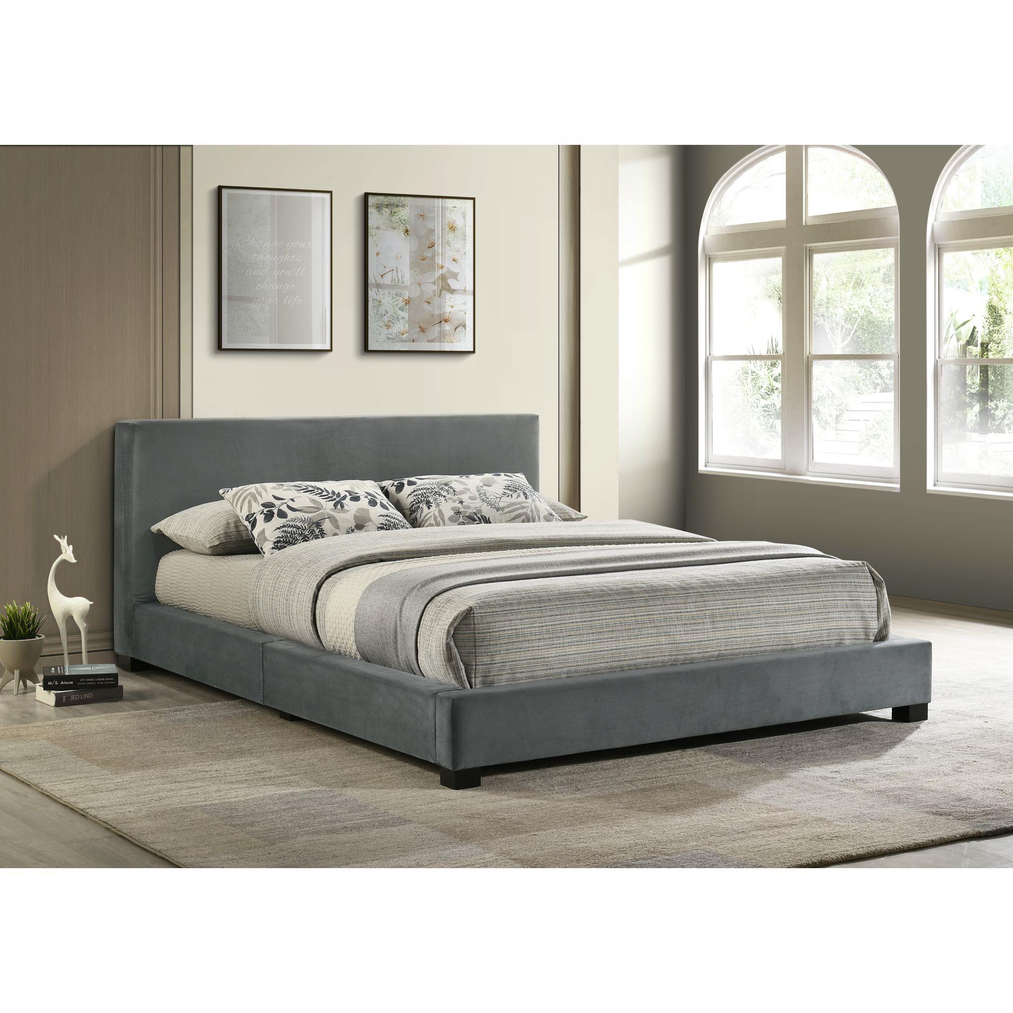 Elements International Brookhaven UB-14870-3-FB Full Upholstered Bed - Image 3