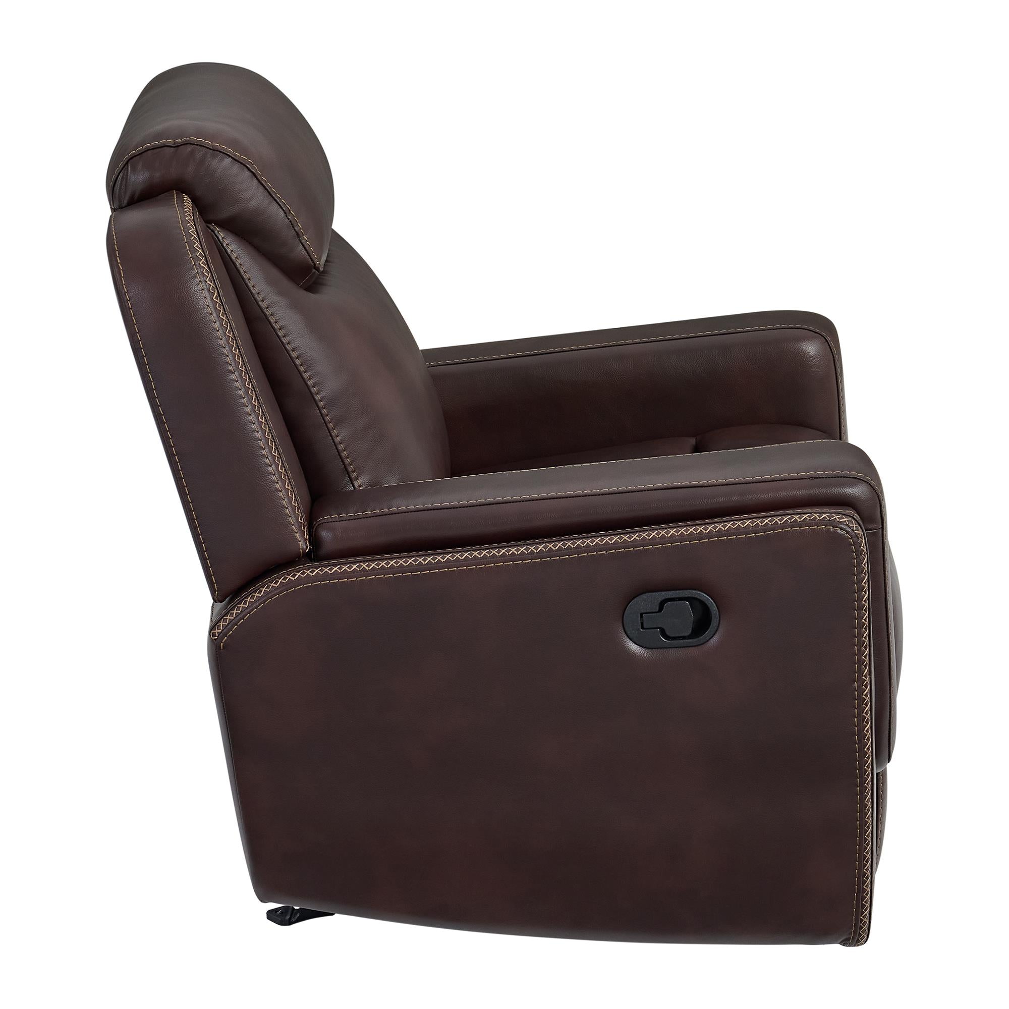 Elements International Panther U-11580-10740-107 Glider Motion Recliner - Image 3