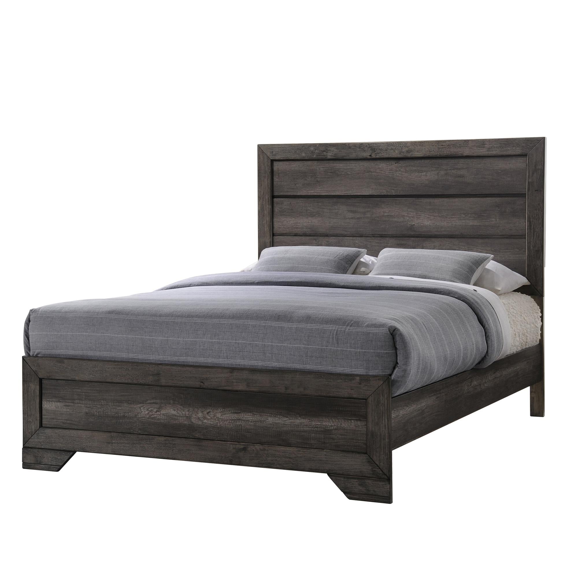 Elements International Nathan NH100KB King Bed - Image 1