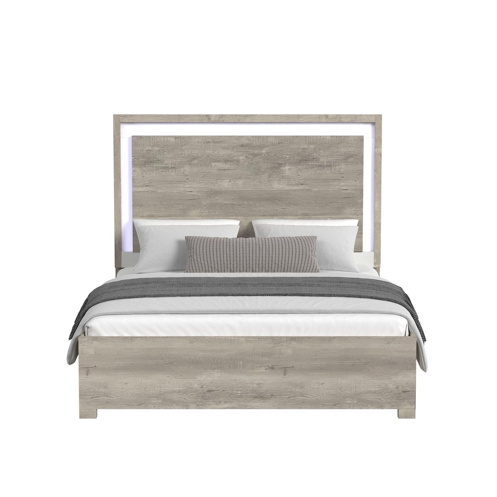 Elements International San Matteo B-16010-7-KBL King Bed - Image 2