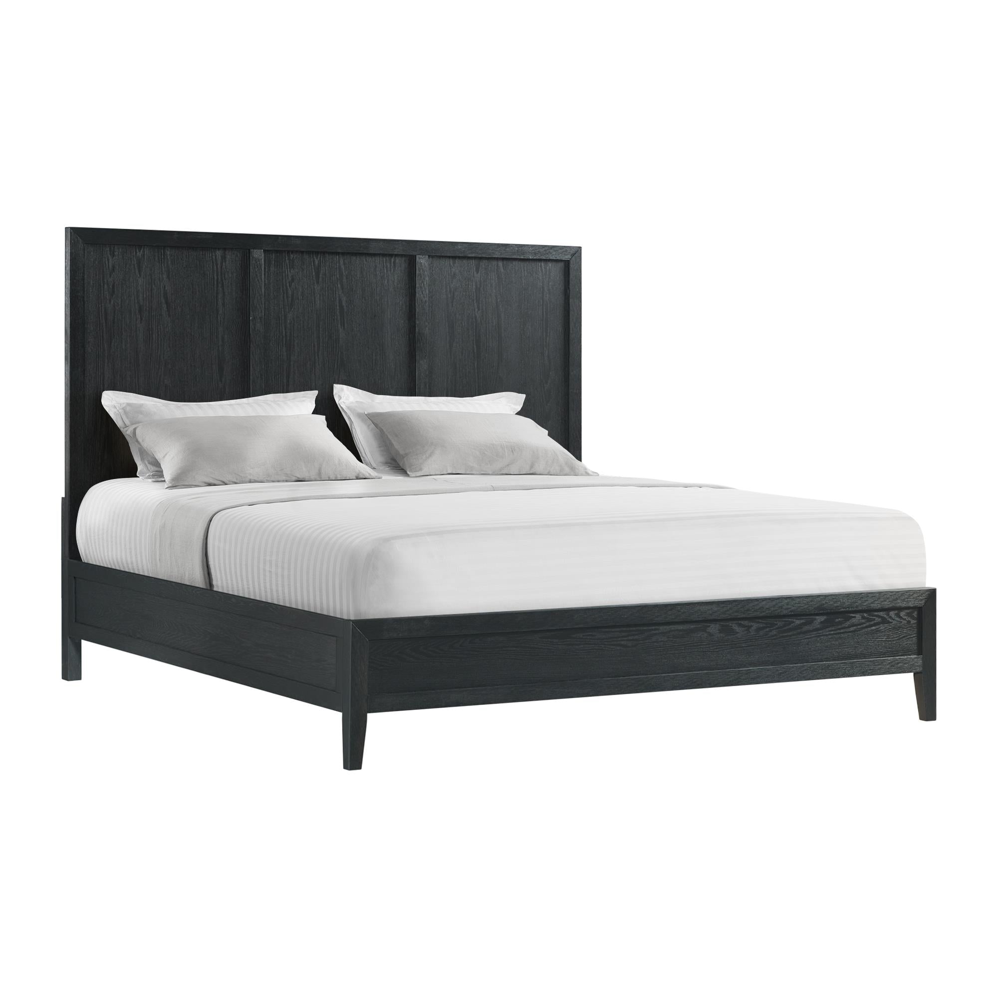 Elements International Versailles Contemporary B-3690-8-KB1 King Bed - Image 1