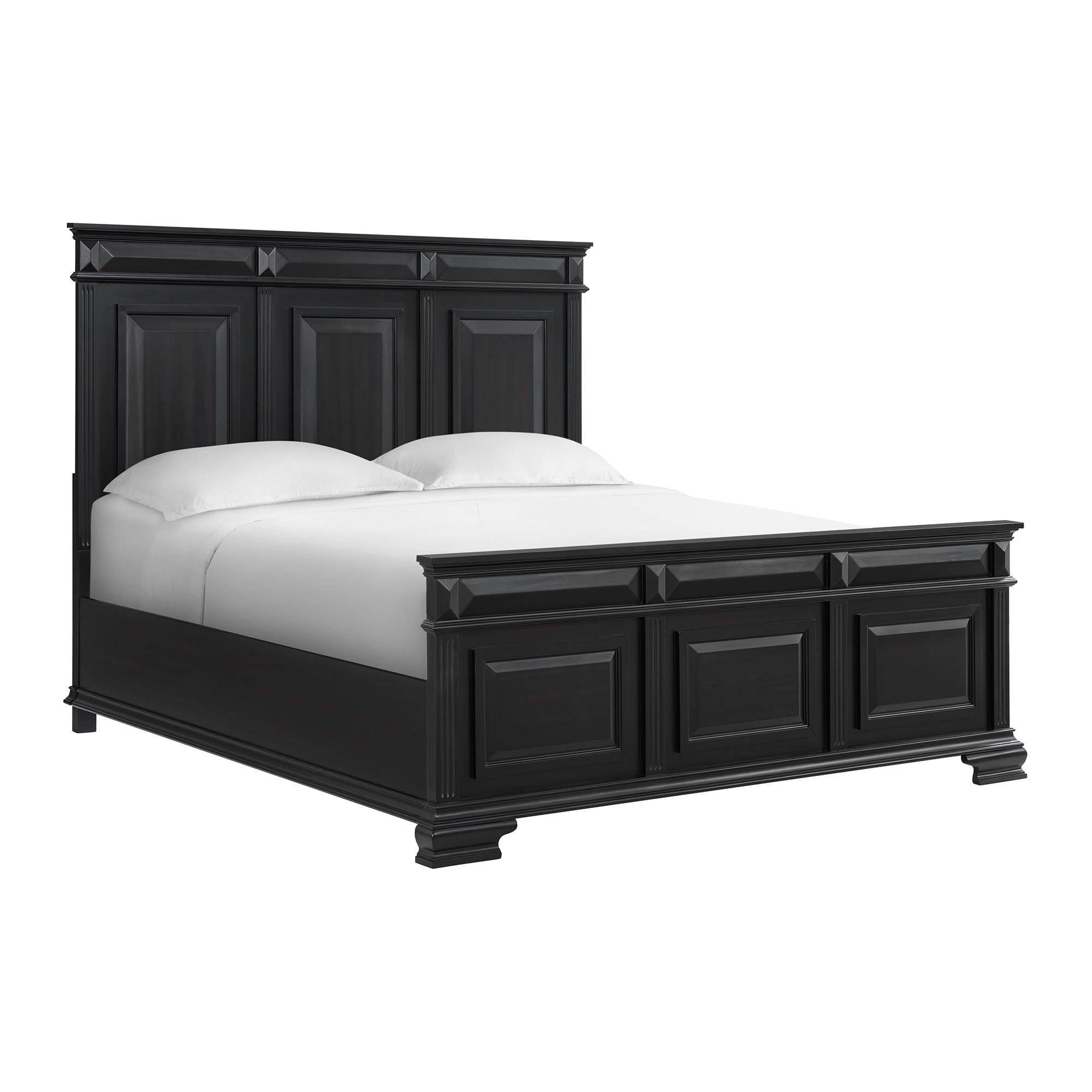 Elements International Bridgestone B-10980-8-KB King Panel Bed - Image 1
