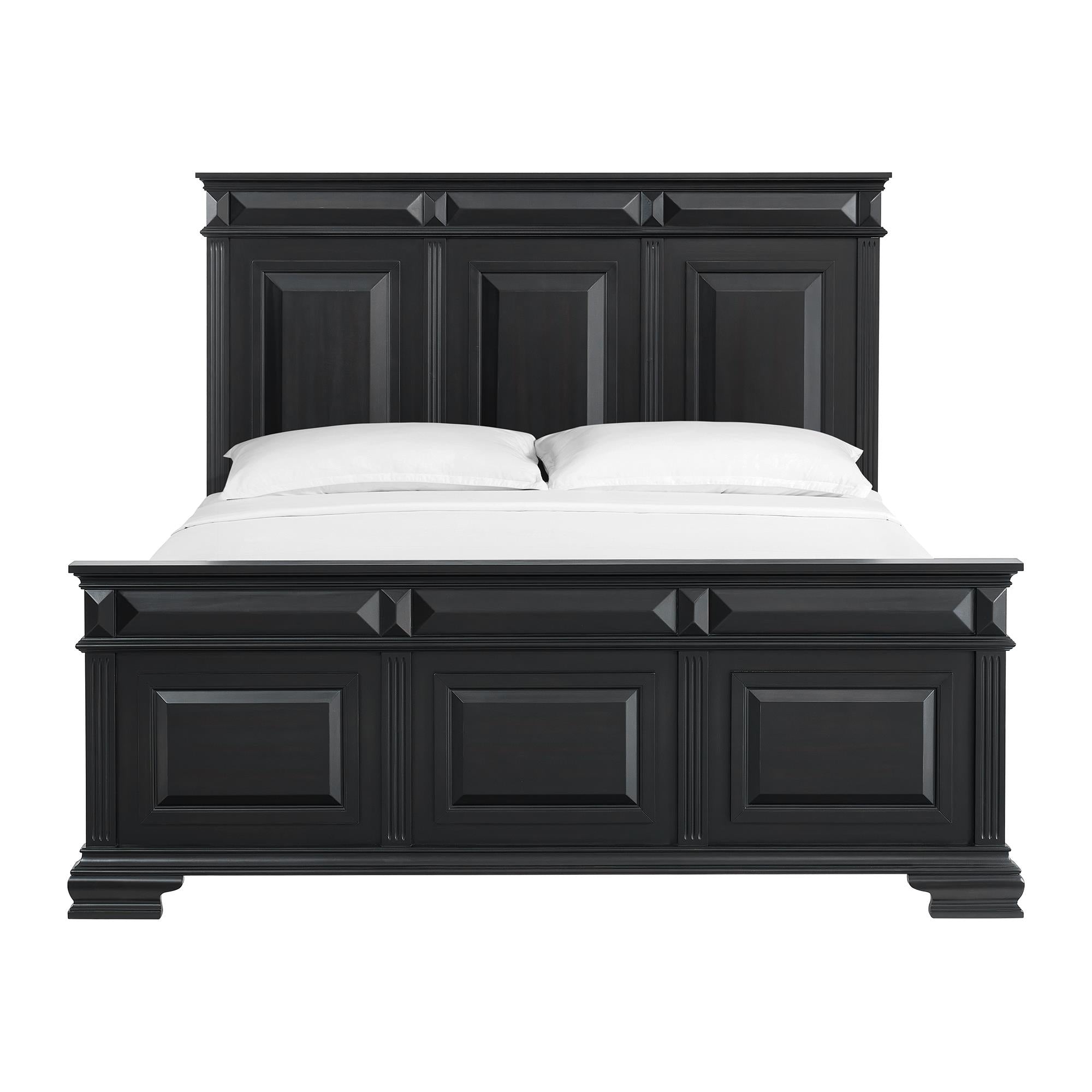 Elements International Bridgestone B-10980-8-KB King Panel Bed - Image 2