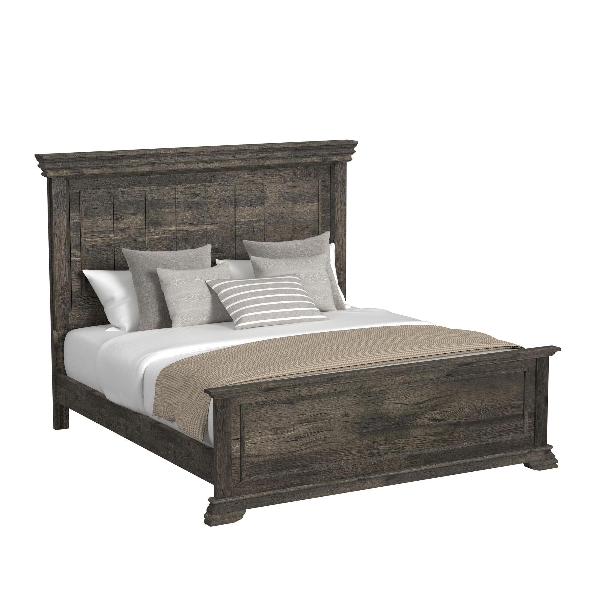 Elements International Park Ridge B-13130-8-KB King Panel Bed - Image 1