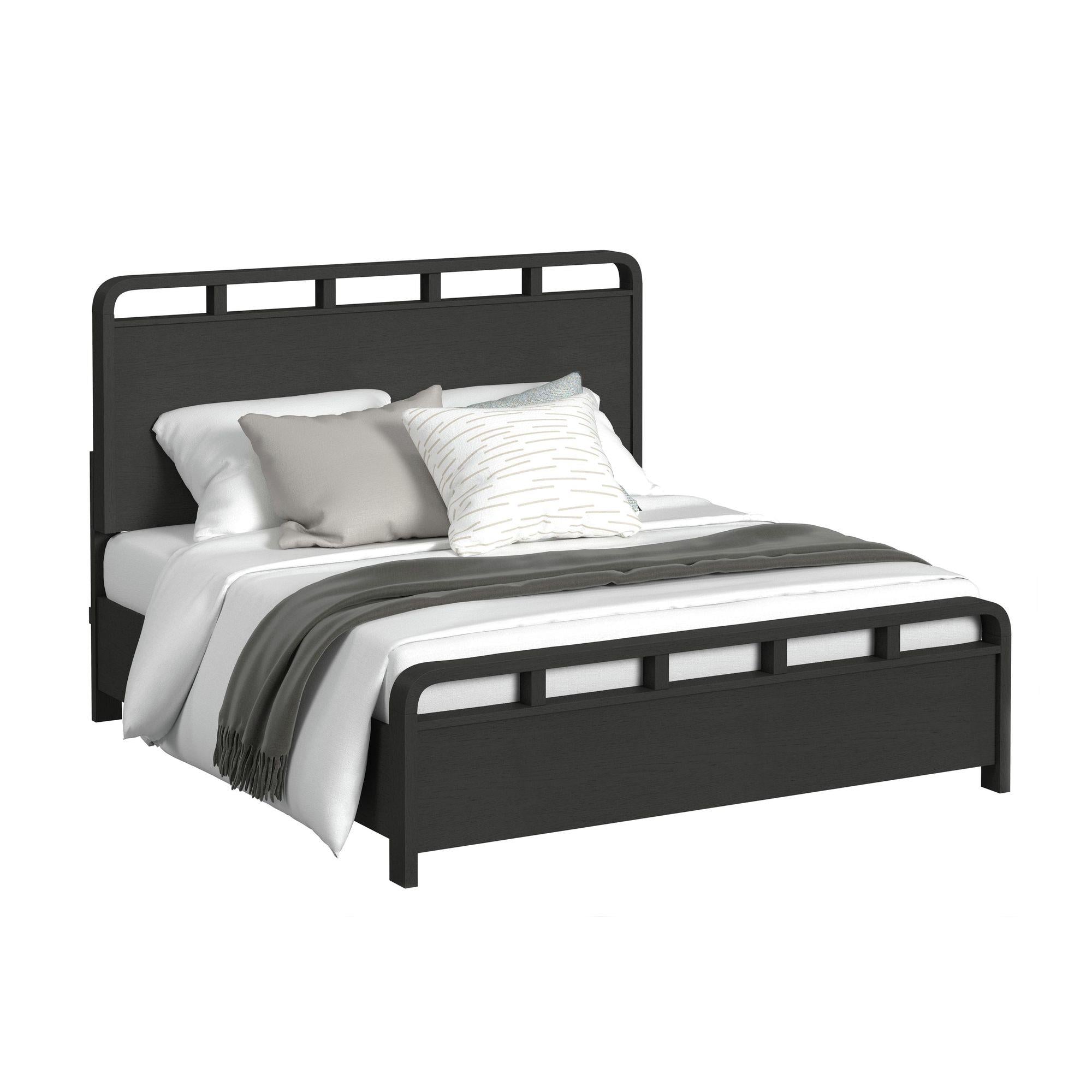 Elements International Ridgemont B-14440-8W-KB King Panel Bed - Image 1