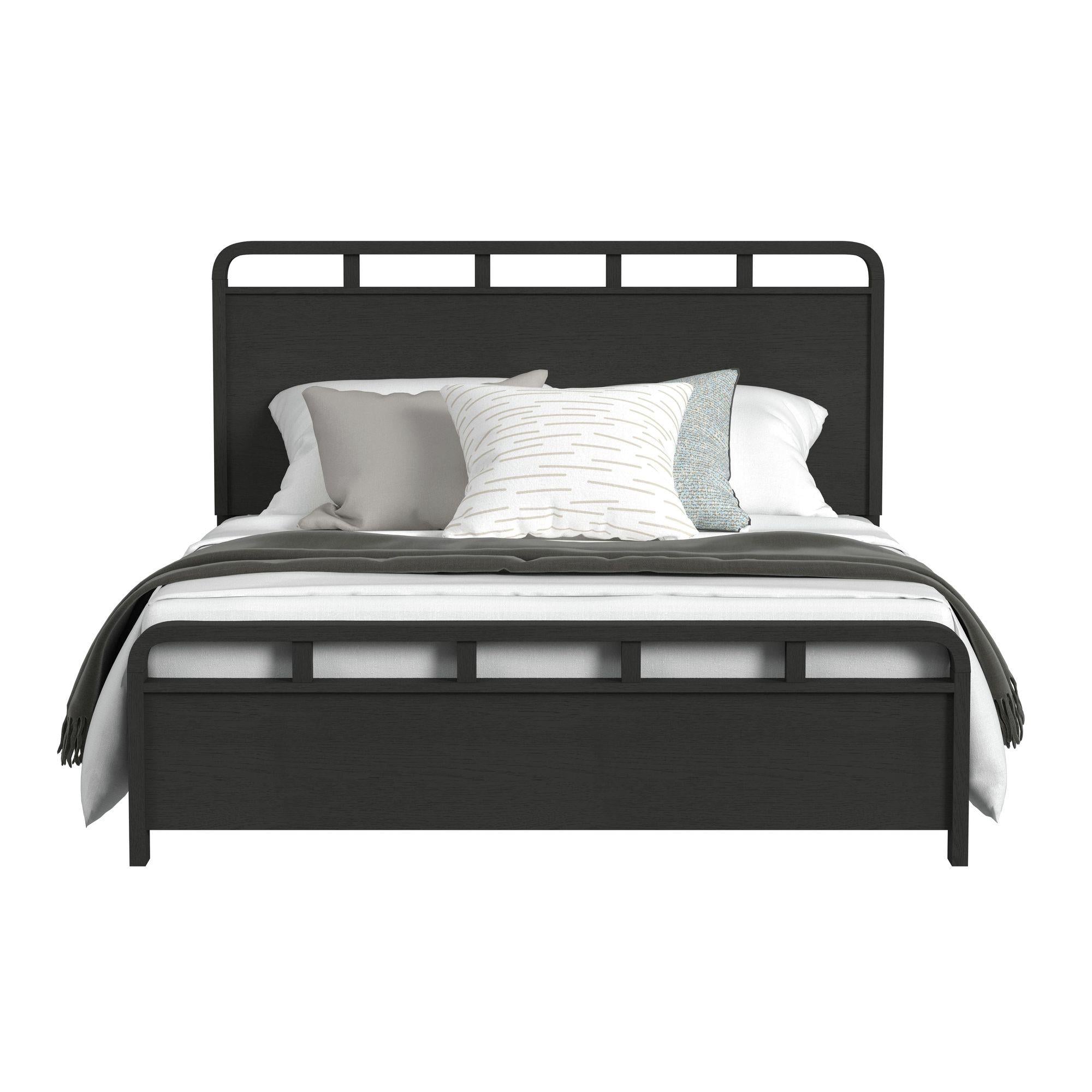 Elements International Ridgemont B-14440-8W-KB King Panel Bed - Image 2