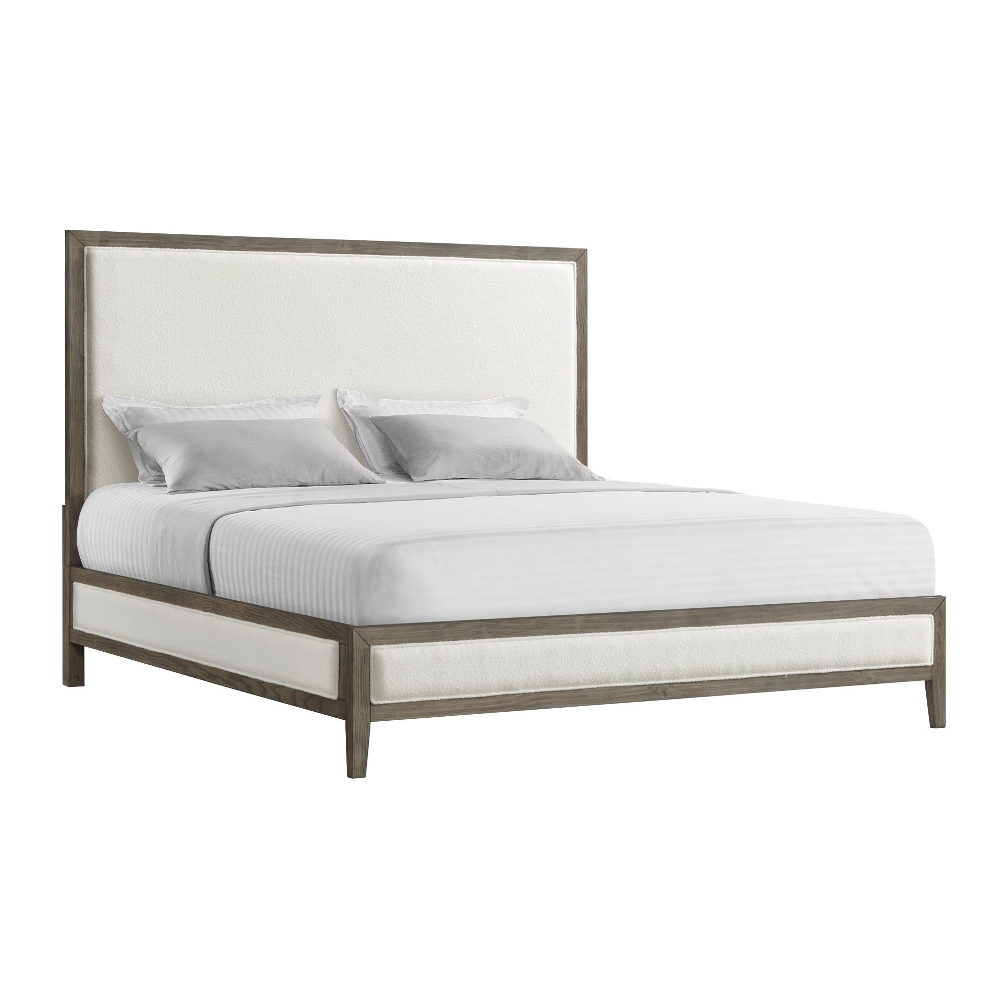 Elements International Versailles Contemporary B-3690-3W-KB1 King Panel Bed - Image 1