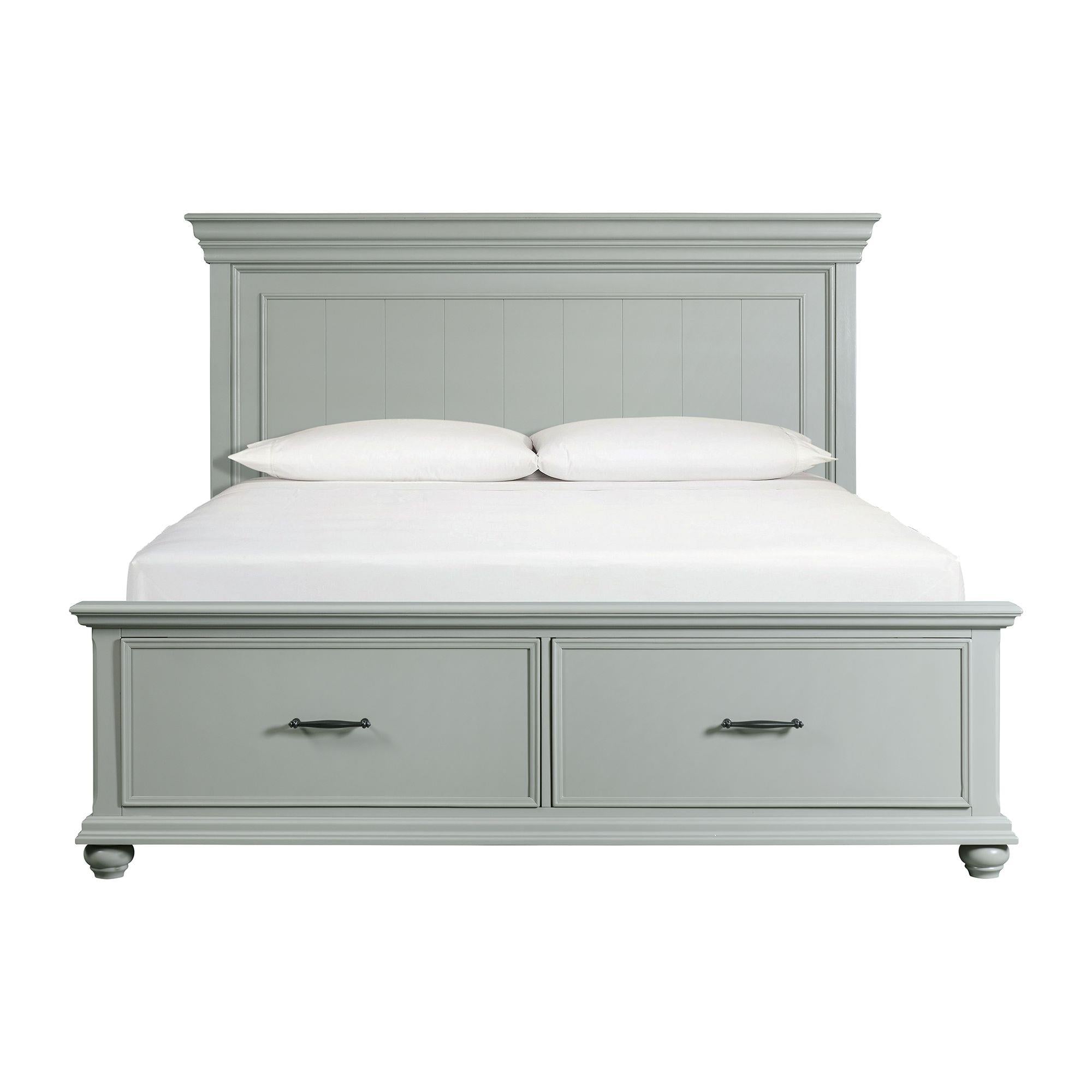 Elements International Slater SR350KB King Platform Storage Bed - Image 2