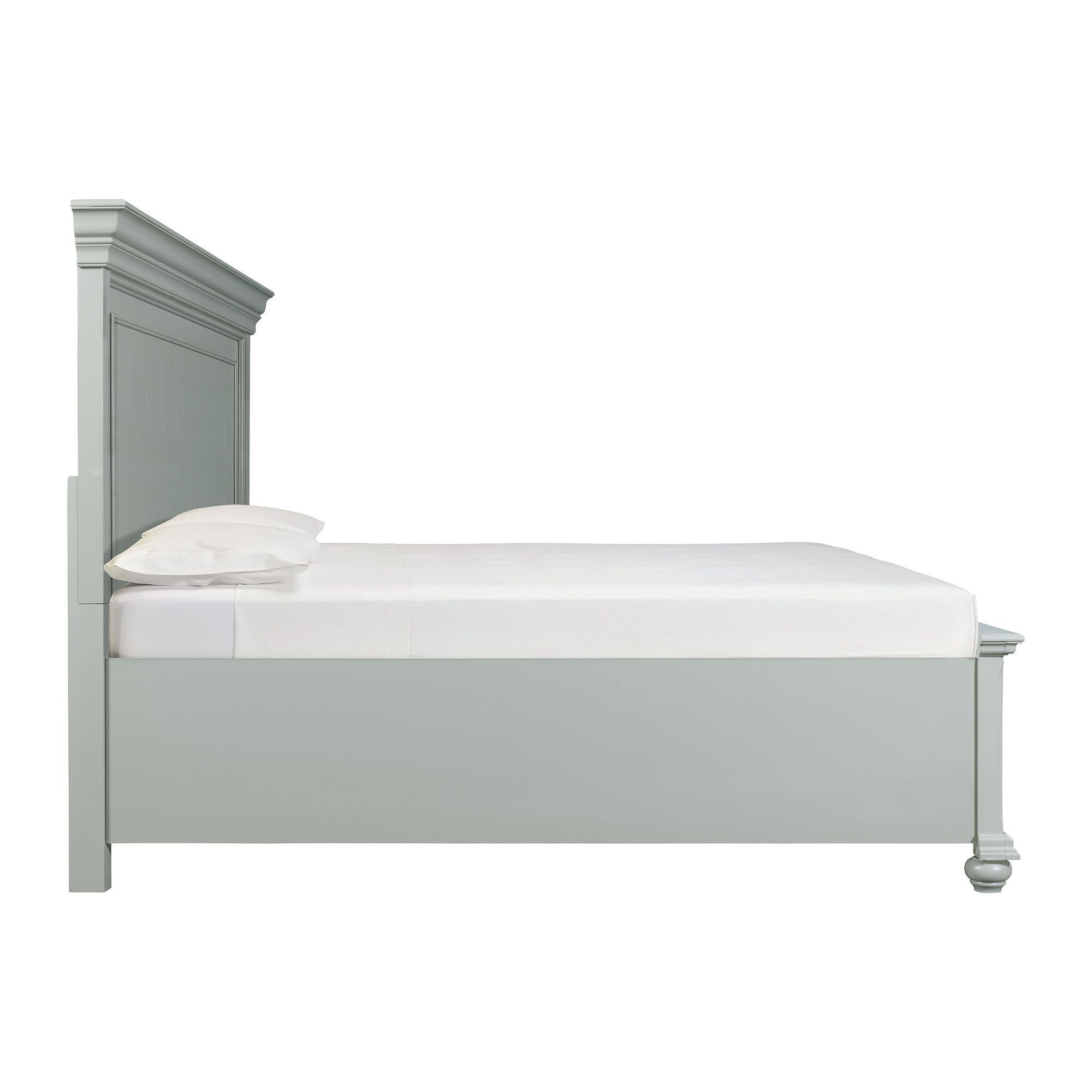 Elements International Slater SR350KB King Platform Storage Bed - Image 3