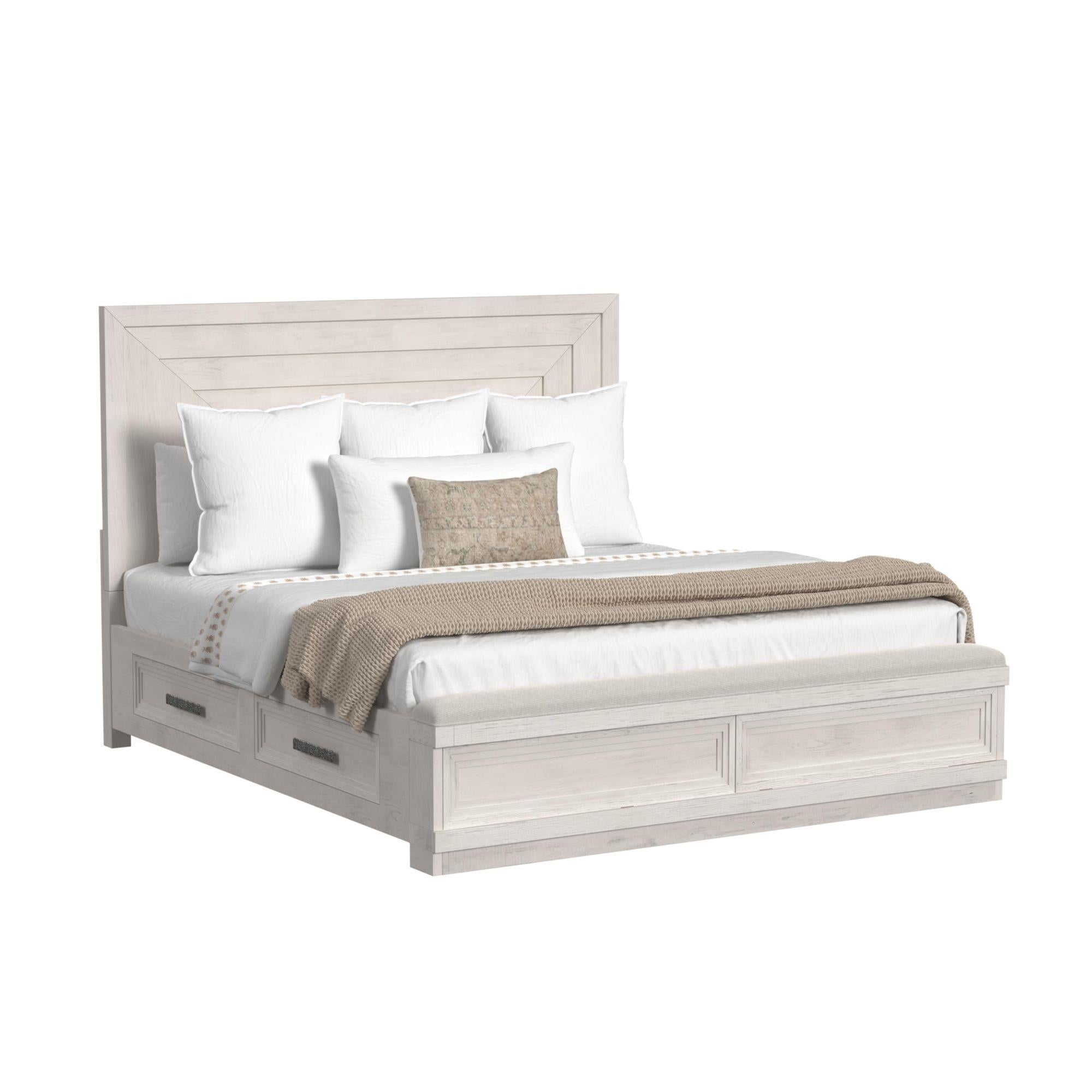 Elements International Avalanche B-11600-7-KSB King Storage Bed - Image 1