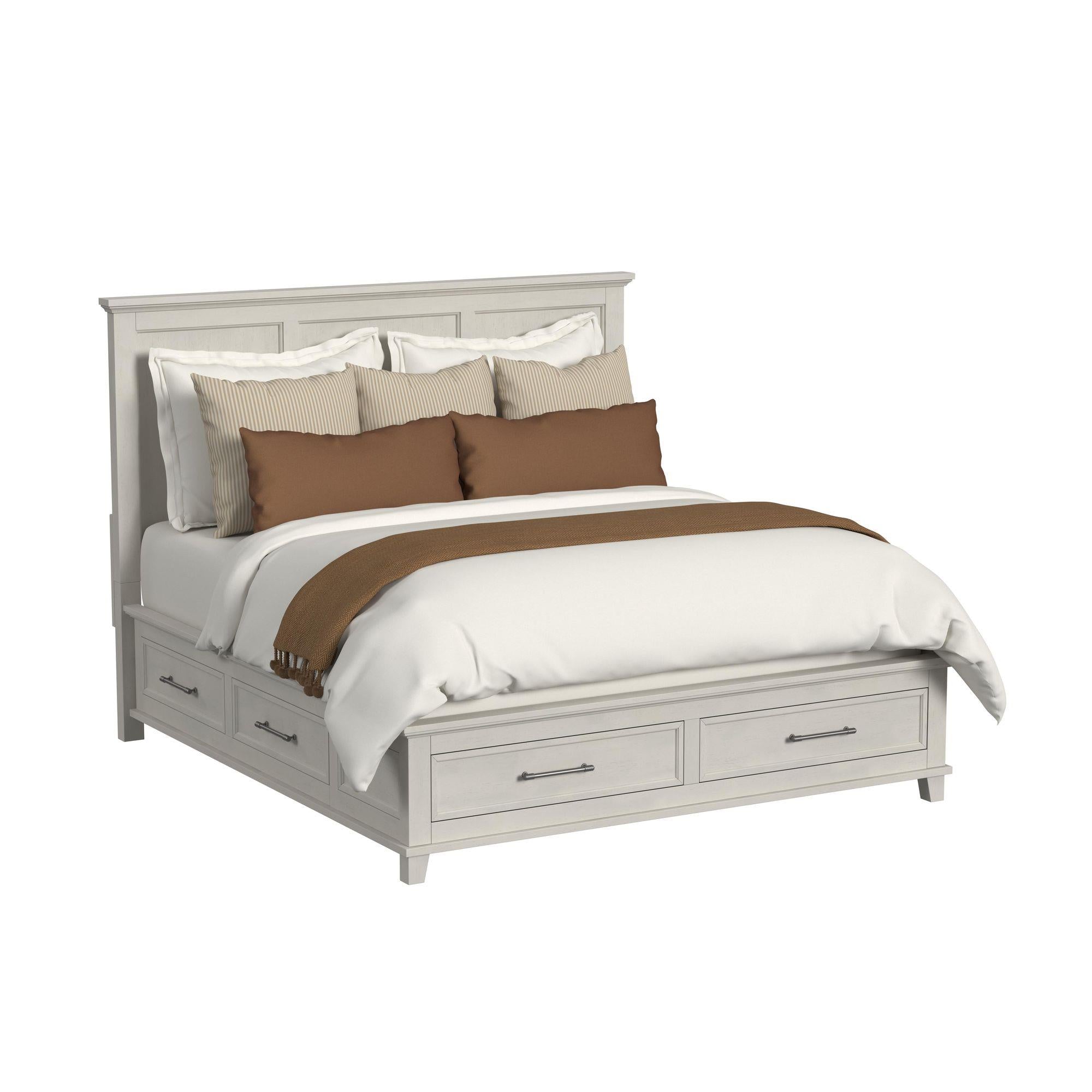 Elements International Canterbury B-13030-7-KSB King Storage Bed - Image 1
