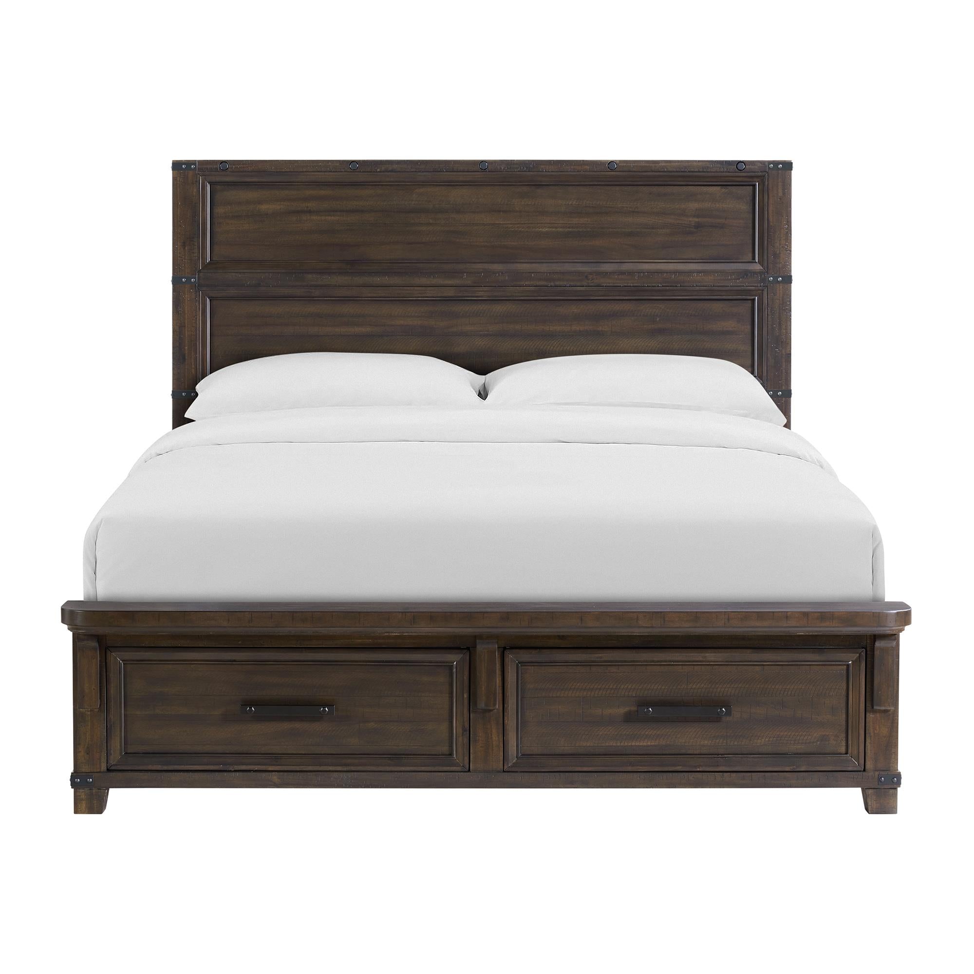 Elements International Colorado City B-13010-8-KSB King Storage Bed - Image 2