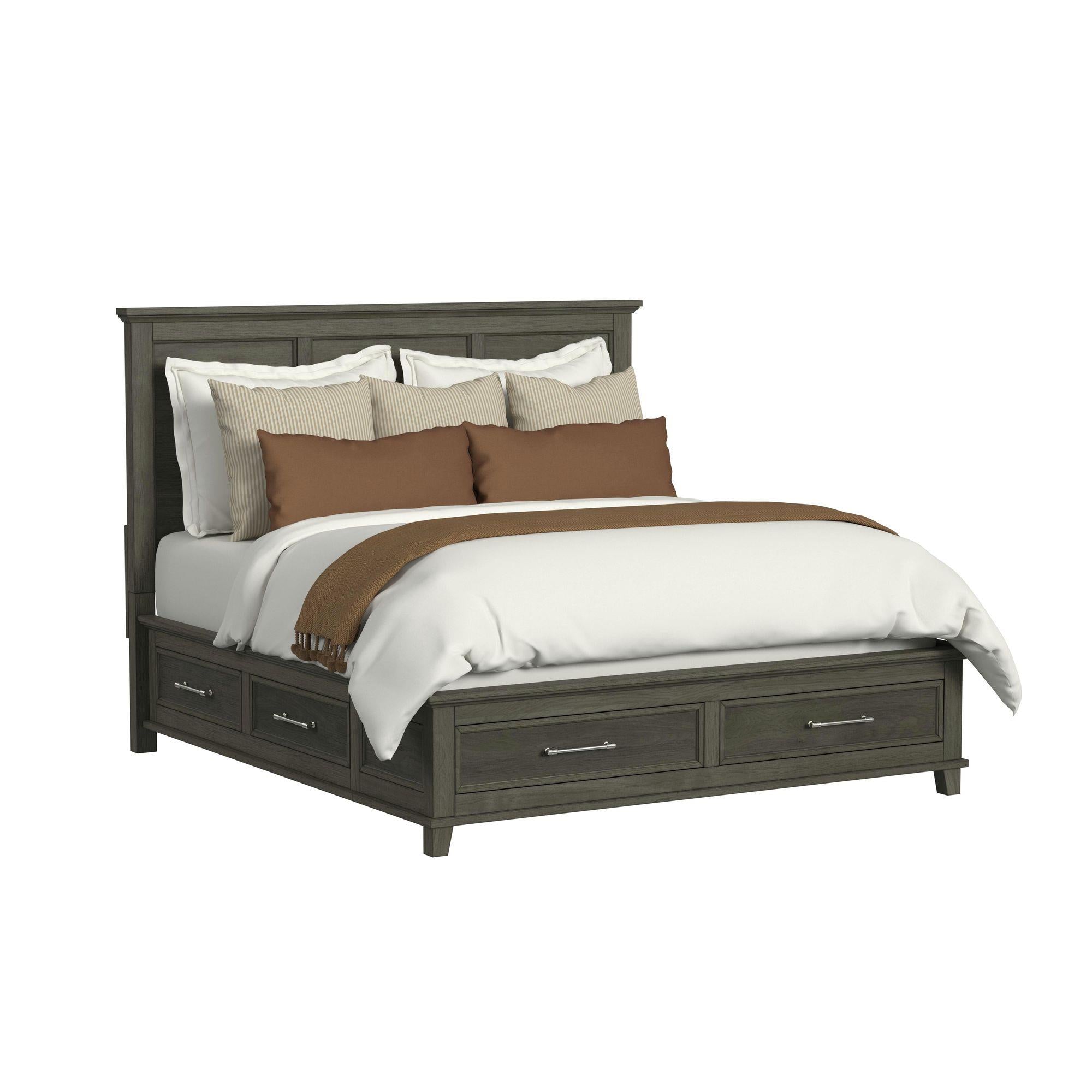 Elements International Canterbury B-13030-3-KSB King Storage Bed - Image 1