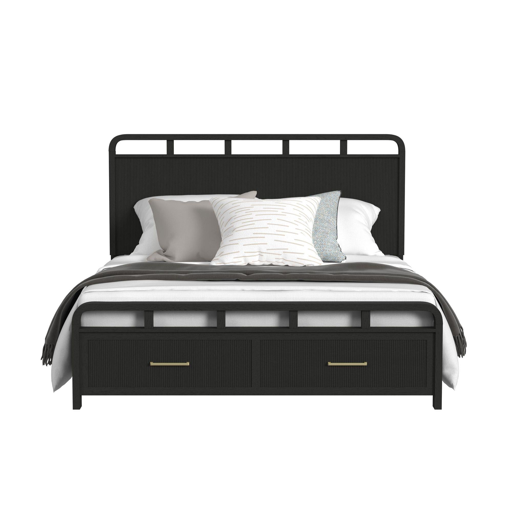 Elements International Ridgemont B-14440-8W-KSB King Storage Bed - Image 2