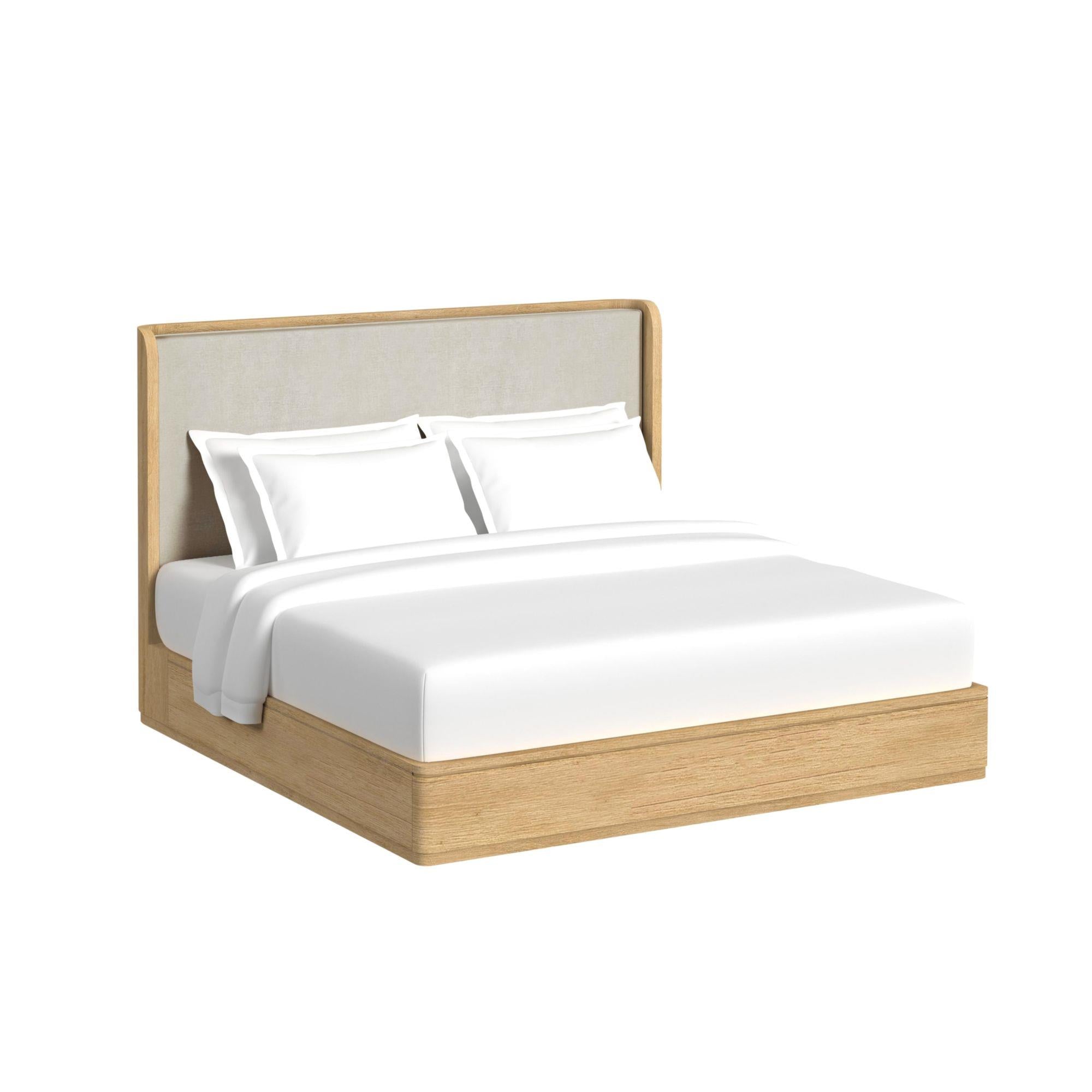 Elements International Rosalie B-16860-6-KB King Upholstered Bed - Image 1