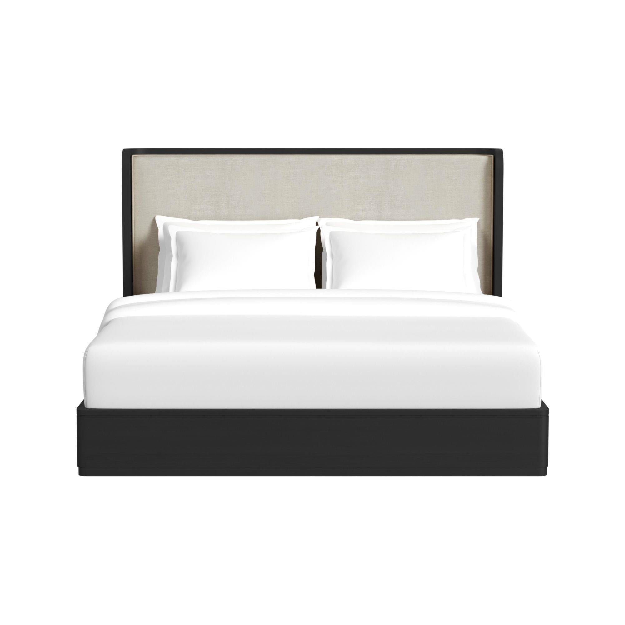 Elements International Rosalie B-16860-8-KB King Upholstered Bed - Image 2