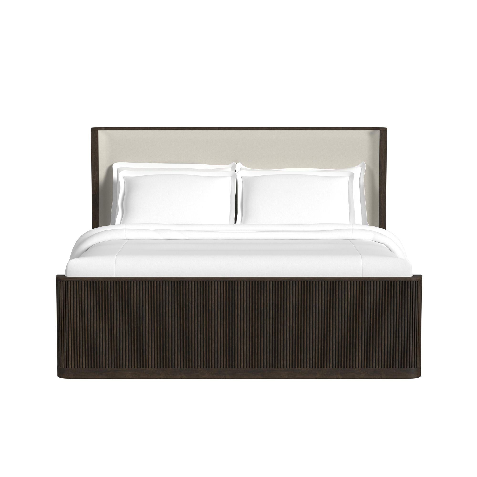 Elements International Sylvie B-16000-5-KUB King Upholstered Bed - Image 2