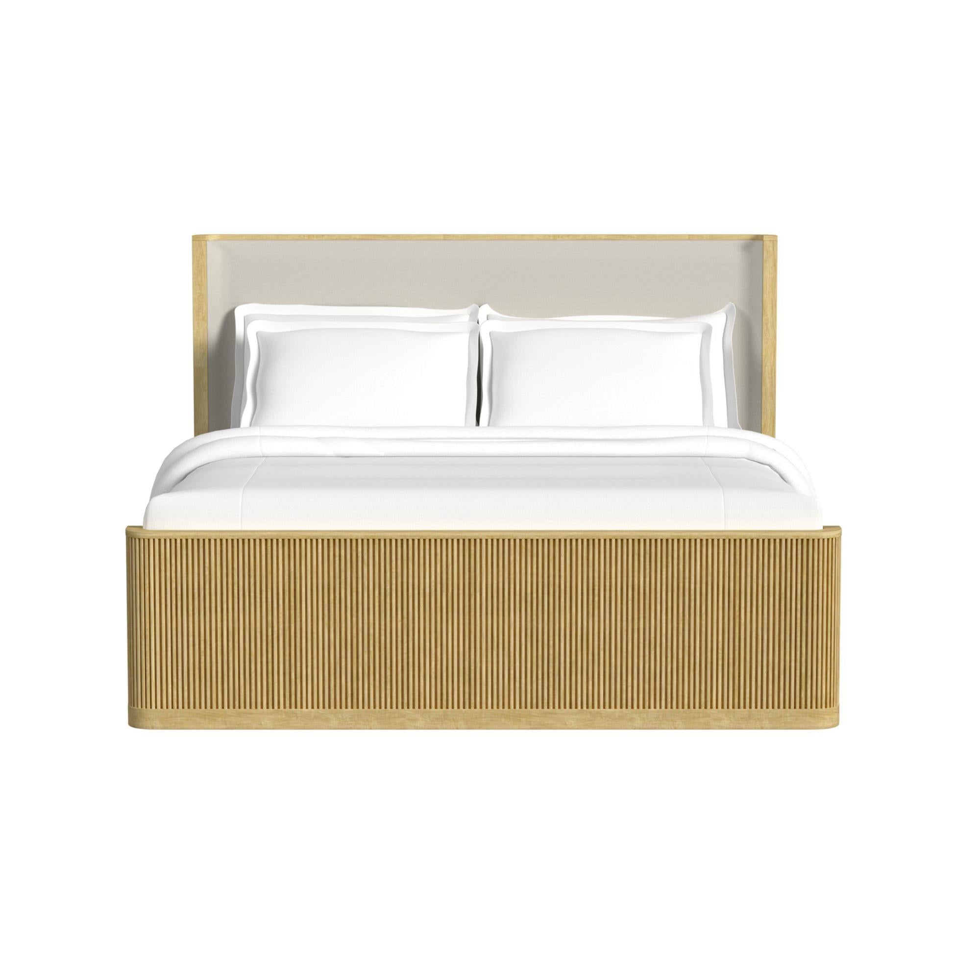 Elements International Sylvie B-16000-6-KUB King Upholstered Bed - Image 2