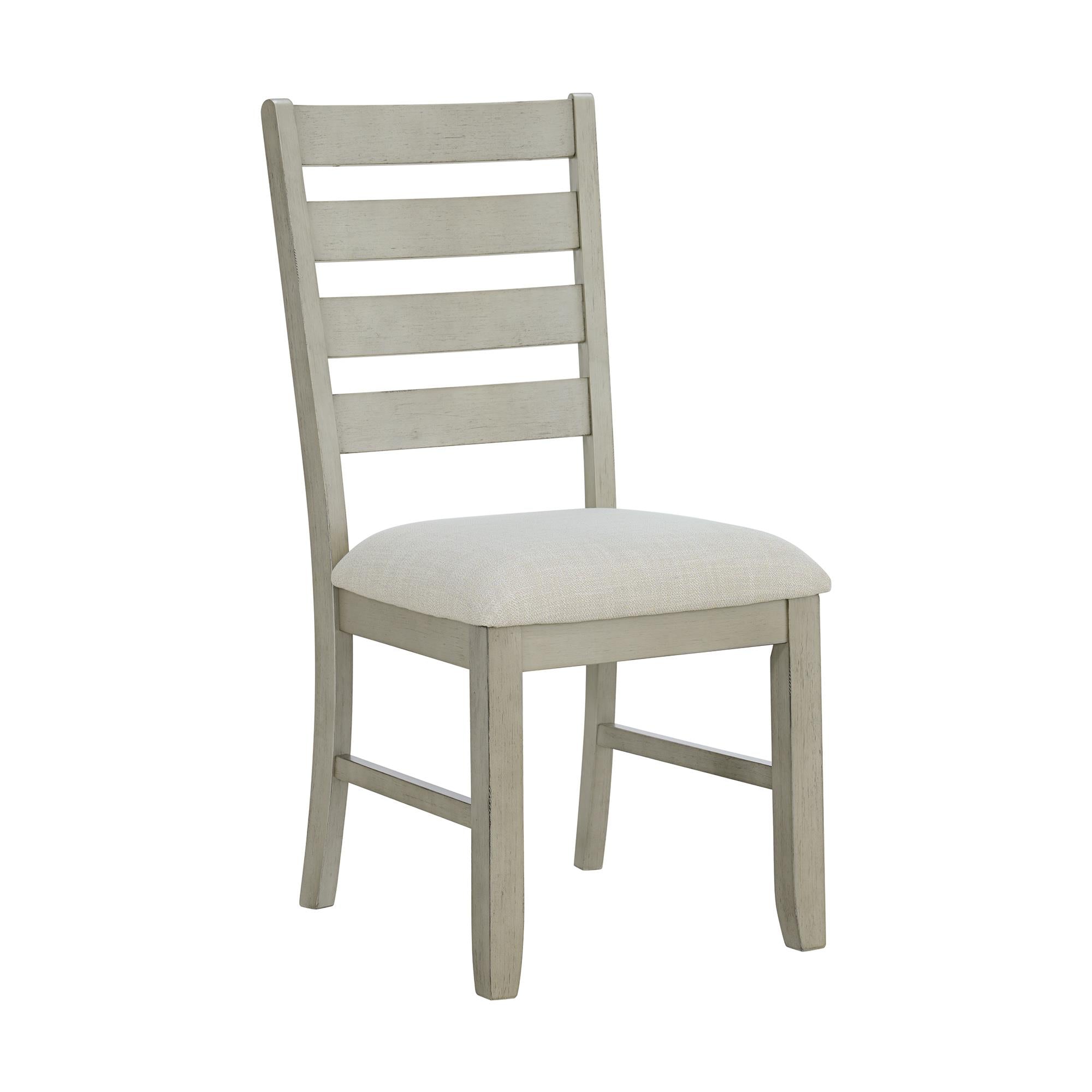 Elements International Farmington D-9890-7-SC Ladder Back Dining Side Chair
