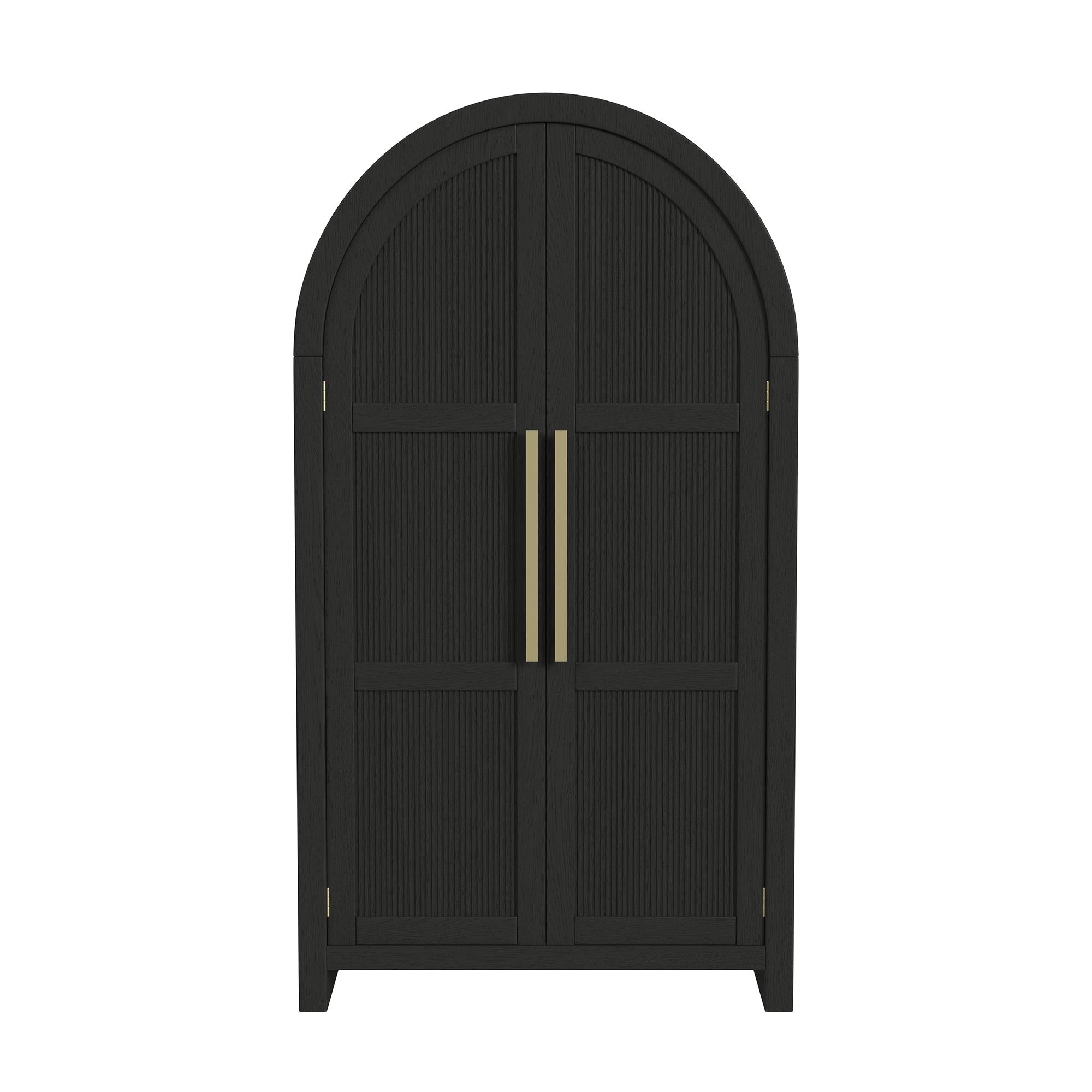 Elements International Ridgemont A-14440-8W-CBL Large Bookcase - Image 2