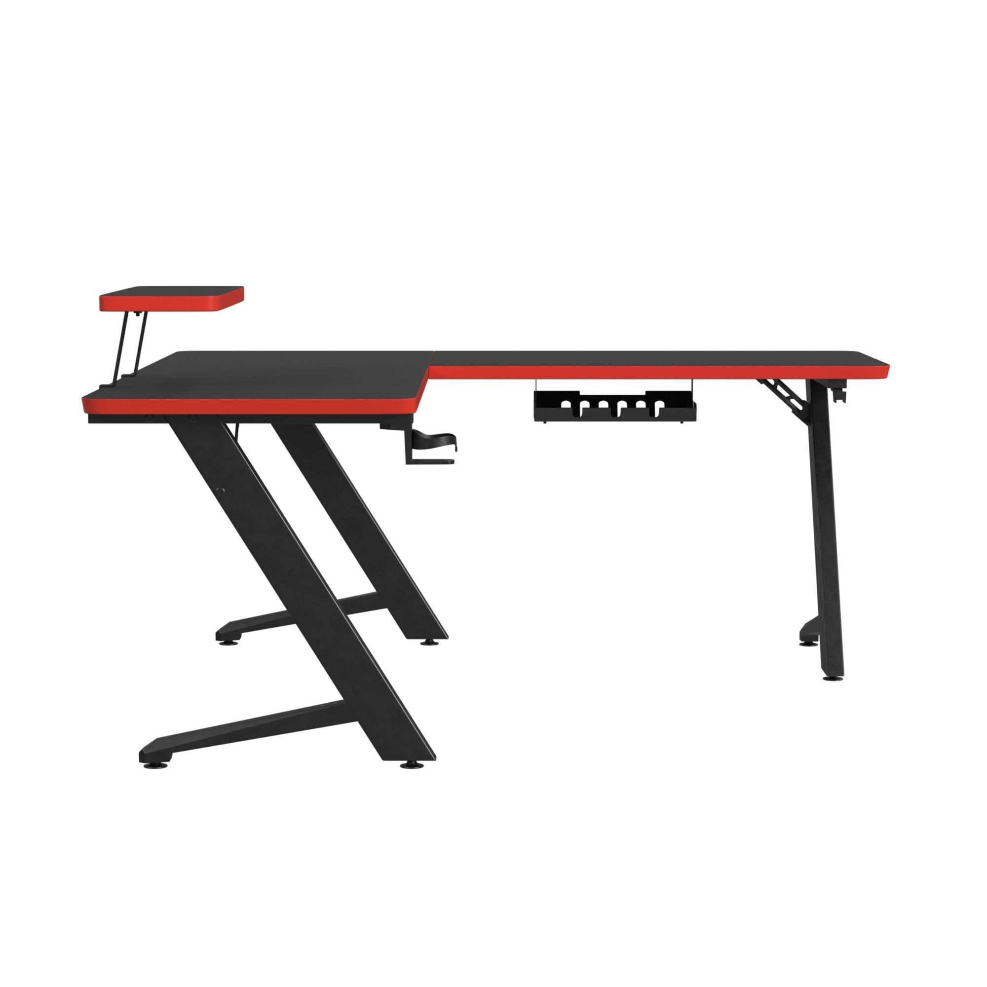 Elements International Waterside H-14230-8-DK L-Shape Desk - Image 2