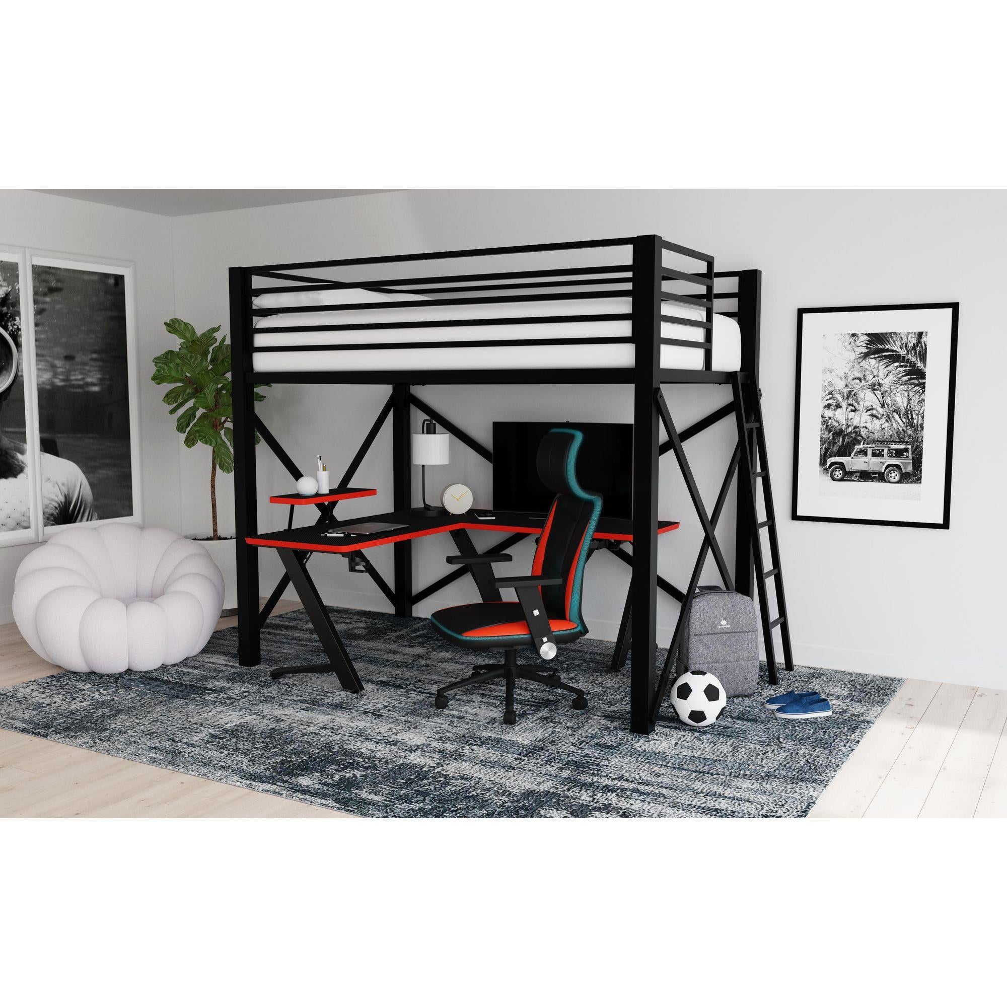 Elements International Waterside H-14230-8-DK L-Shape Desk - Image 3