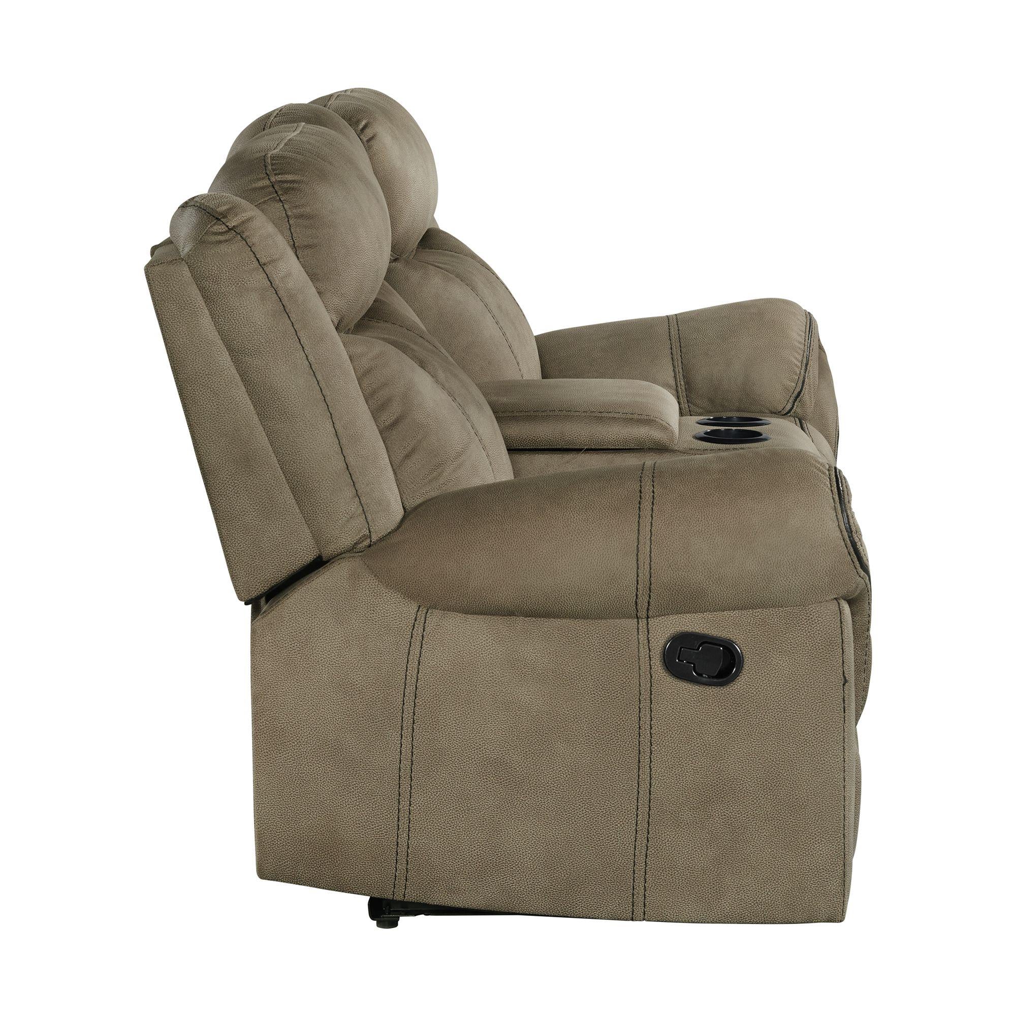 Elements International Sorrento 59928-028-2X Motion Loveseat - Image 3