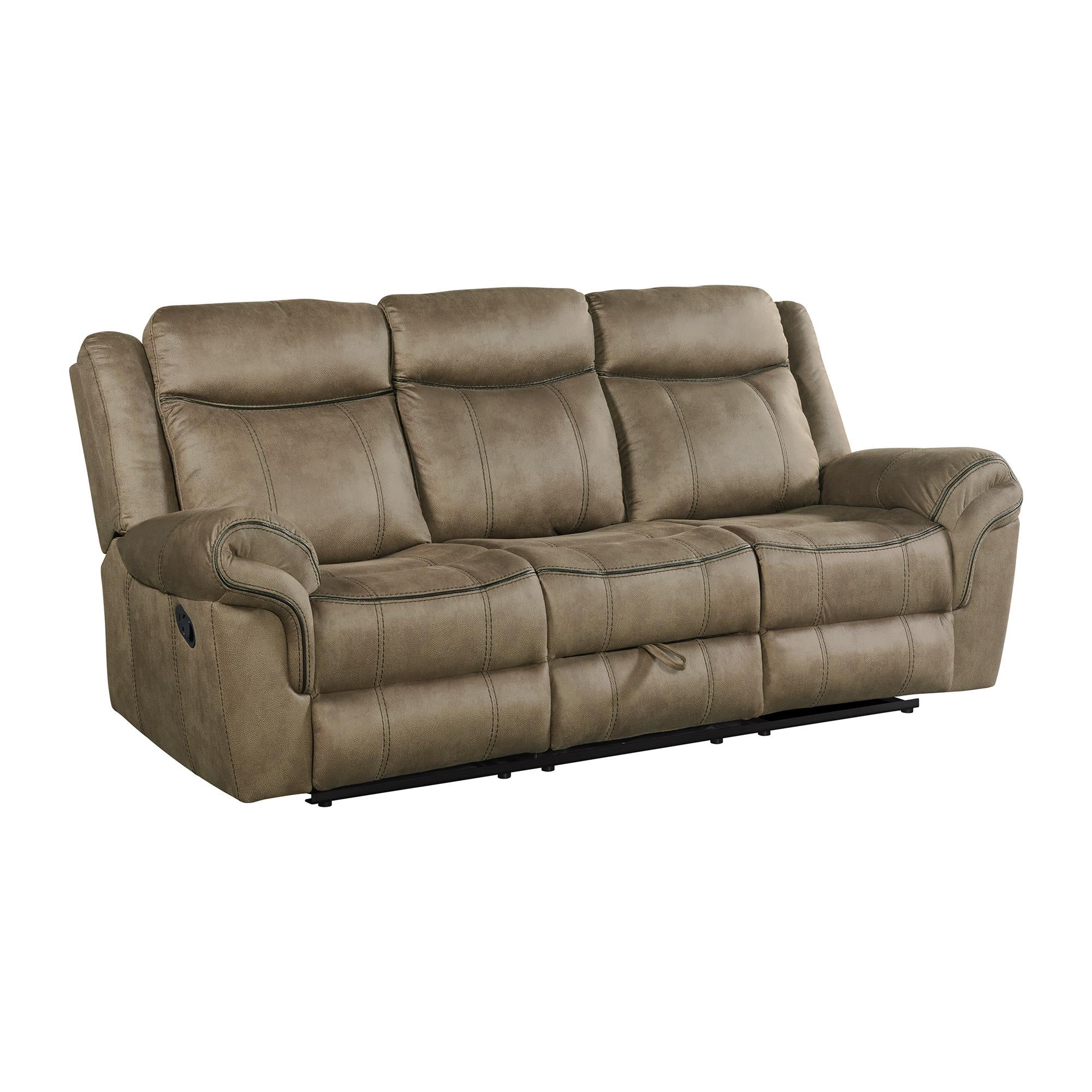 Elements International Sorrento 59928-038-2X Motion Sofa
