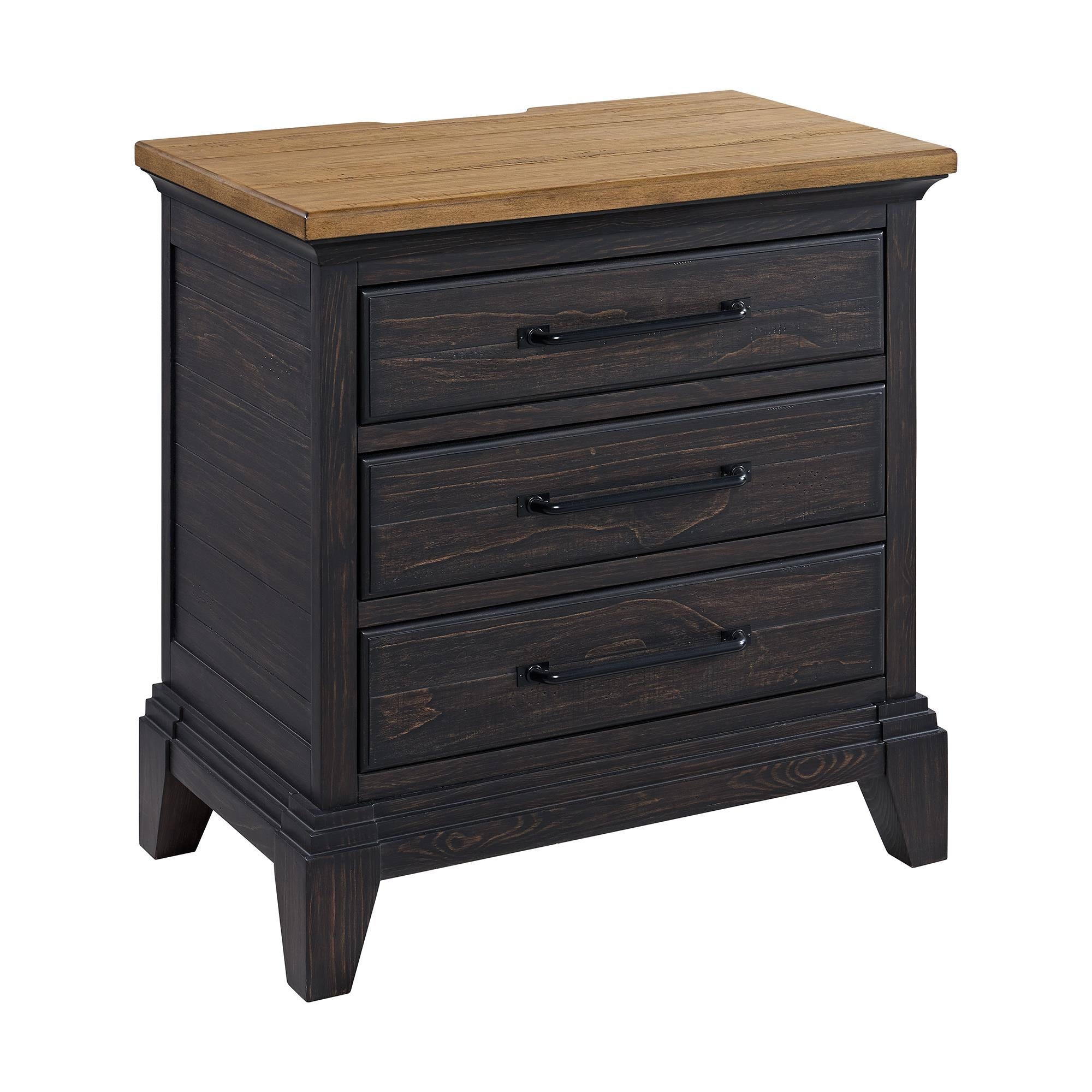 Elements International Montrose B-16670-5-NS Nightstand - Image 1