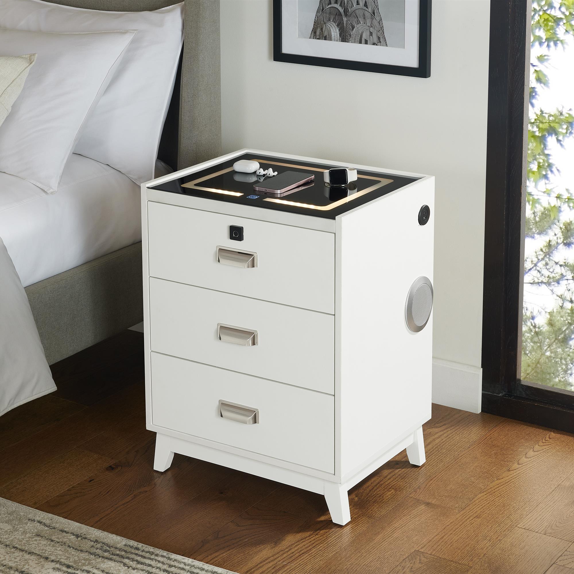 Elements International Rio A-13150-7-NS Nightstand - Image 3
