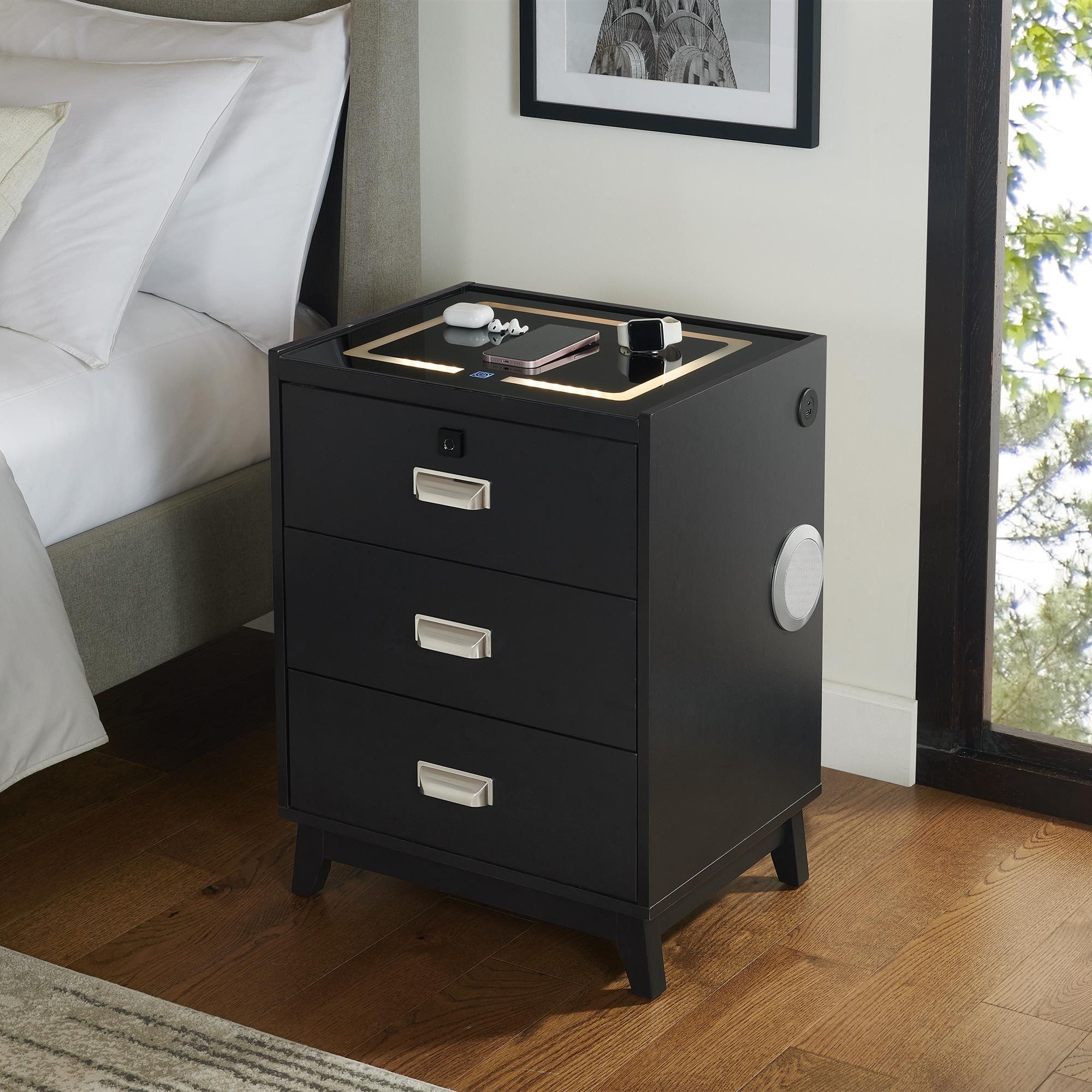 Elements International Rio A-13150-8-NS Nightstand - Image 3