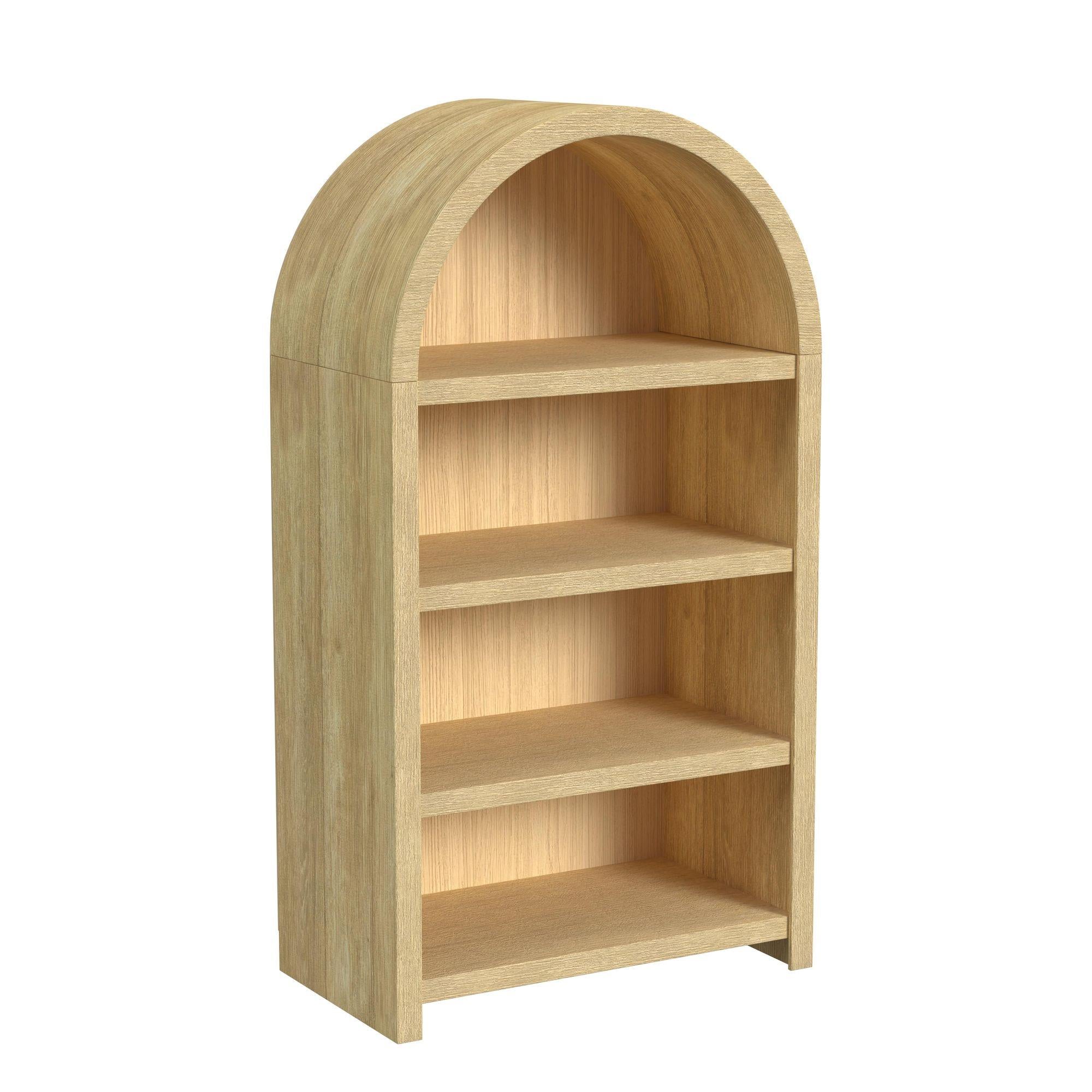 Elements International Ridgemont A-14440-6-DC Open Bookcase