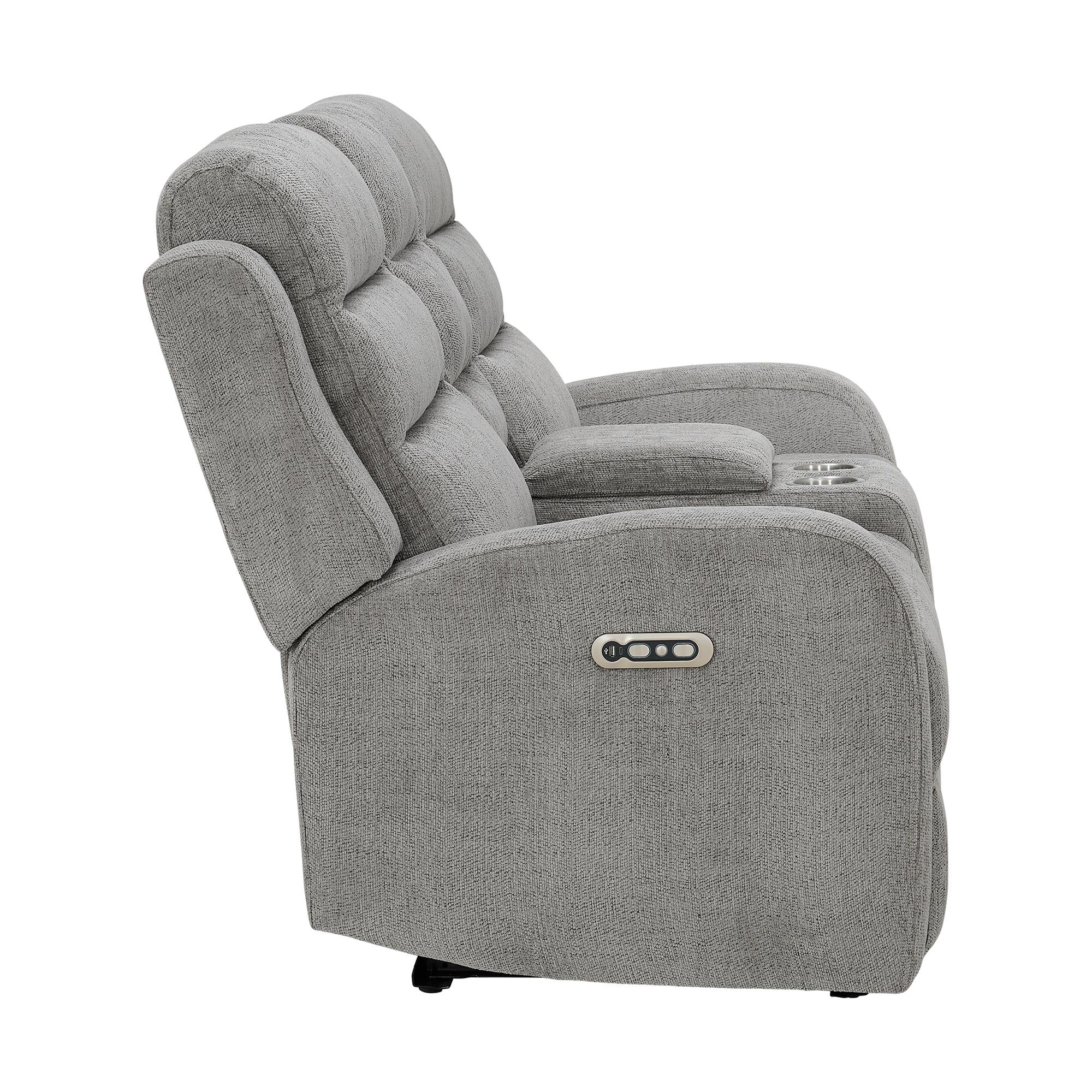 Elements International Avanti U-5260-8650-285PP Power Motion Loveseat - Image 3