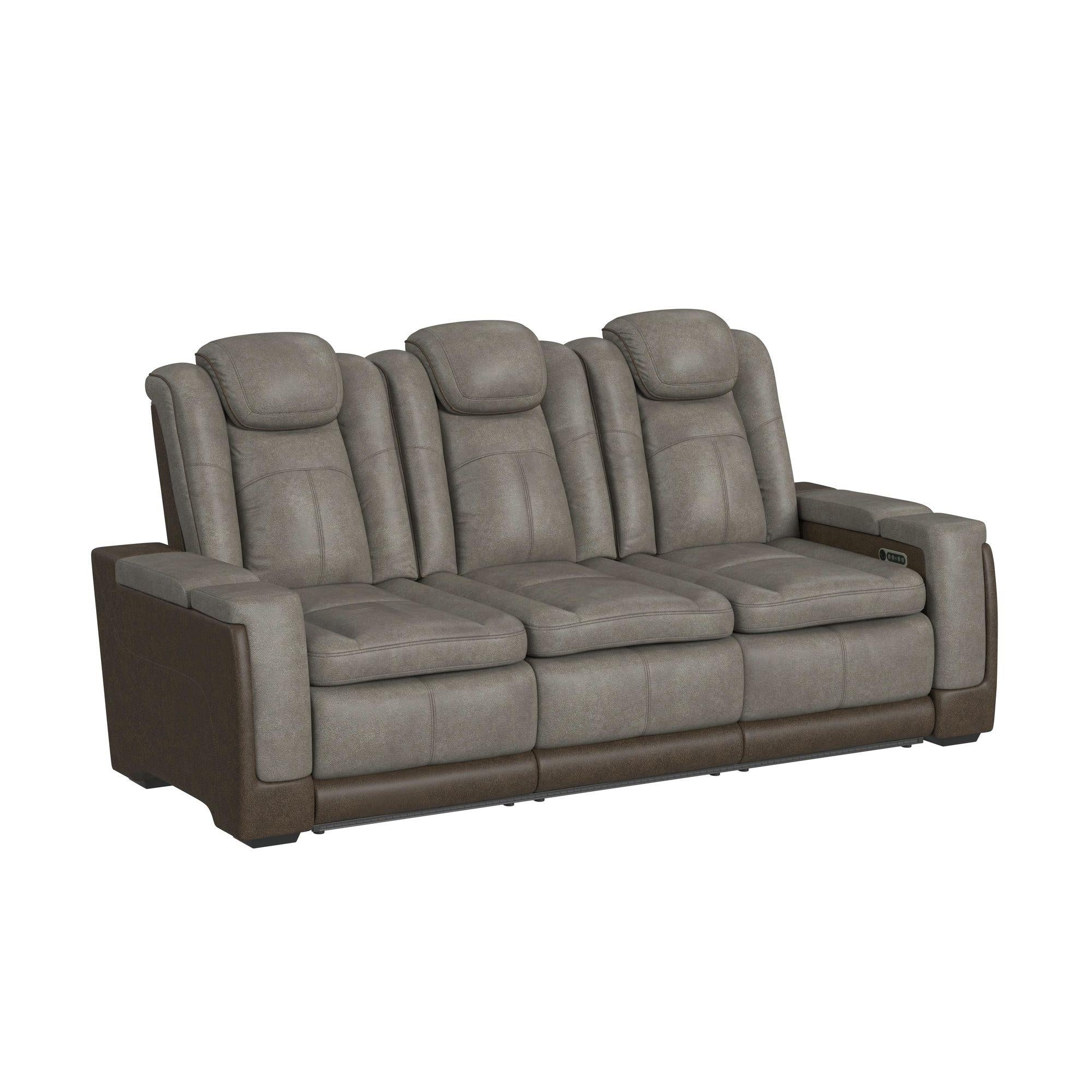 Elements International Lantana U-13660-10560-308PP Power Motion Sofa