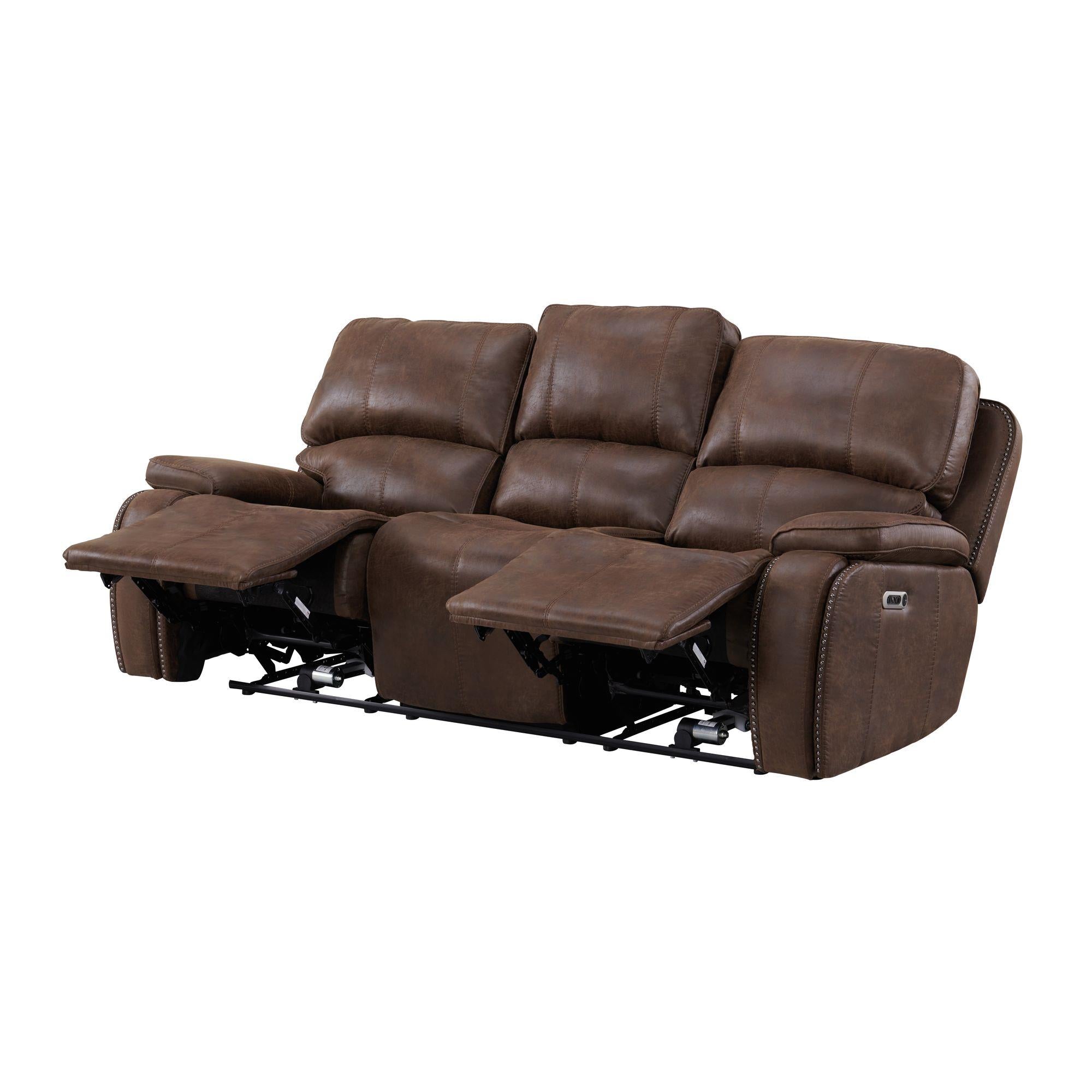 Elements International Atlantis U-5230-8640-305PP Power Motion Sofa - Image 3