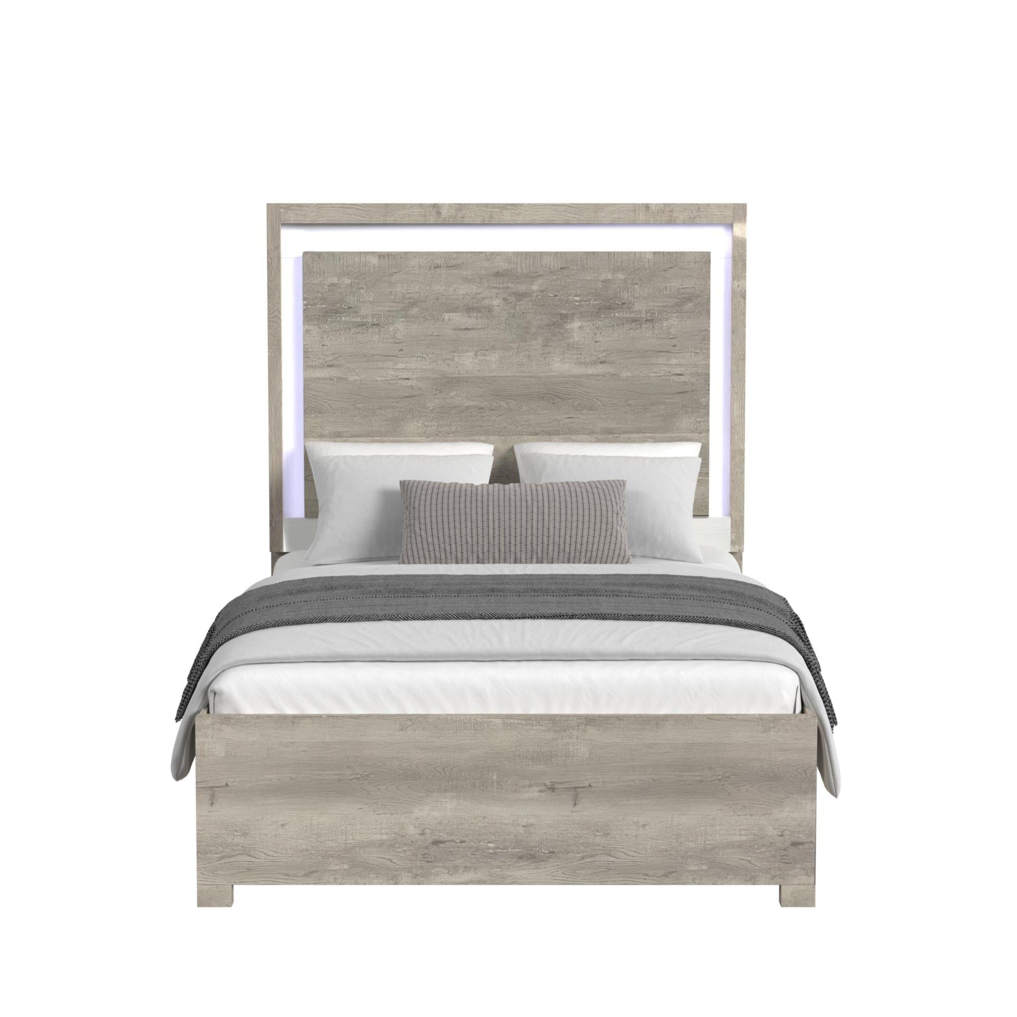 Elements International San Matteo B-16010-7-QBL Queen Bed - Image 2