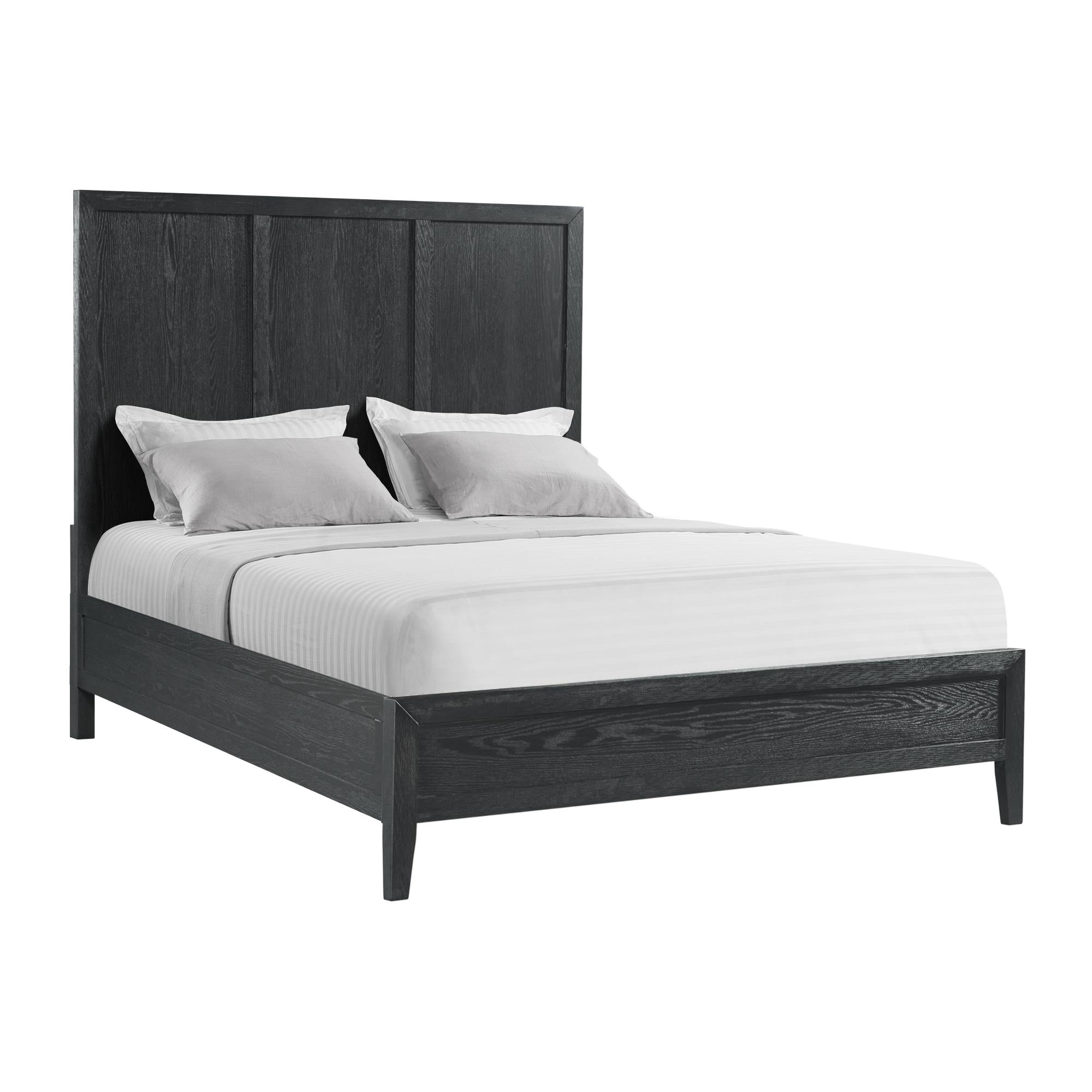 Elements International Versailles Contemporary B-3690-8-QB1 Queen Bed - Image 1