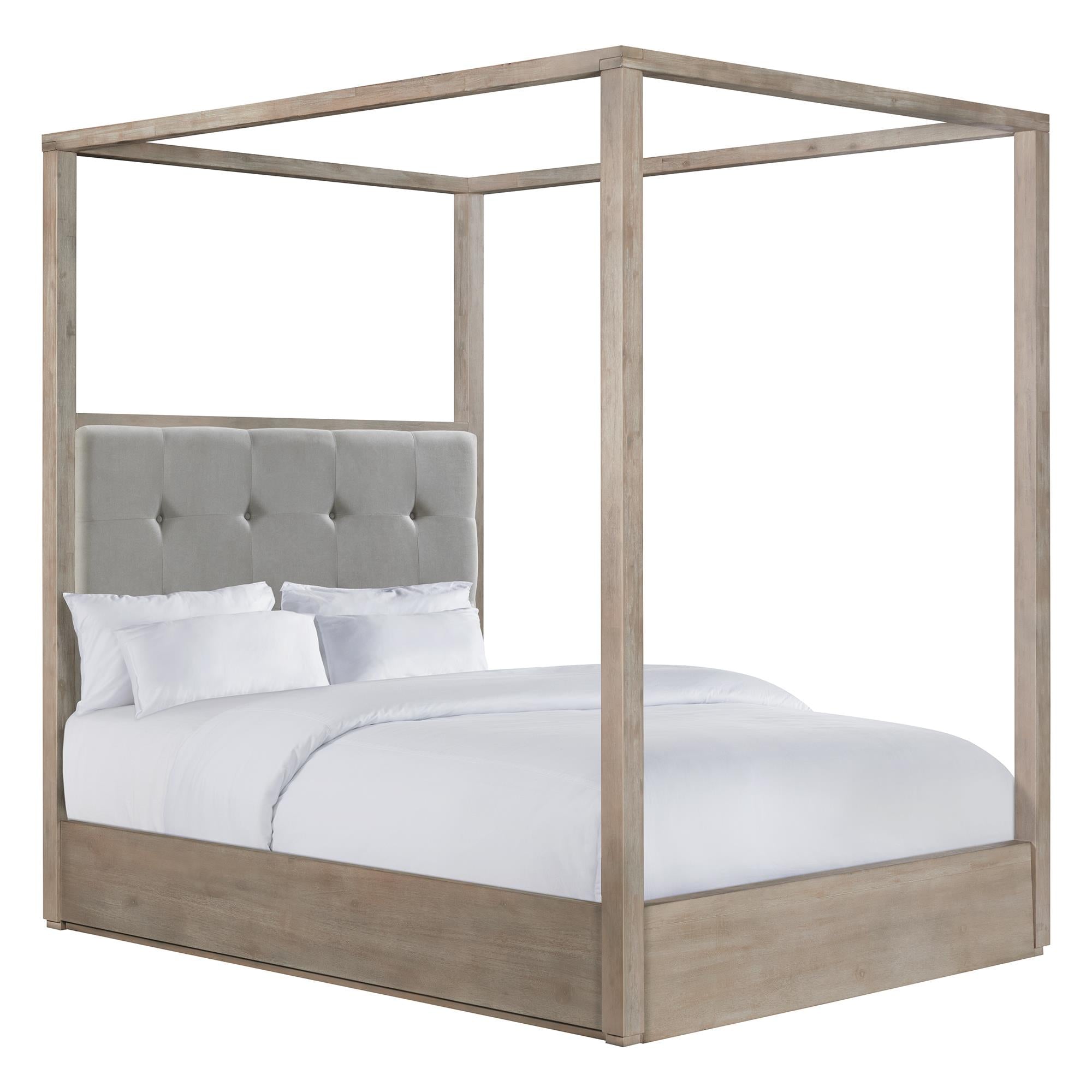 Elements International Arcadia B-3430-5-QCB Queen Canopy Bed