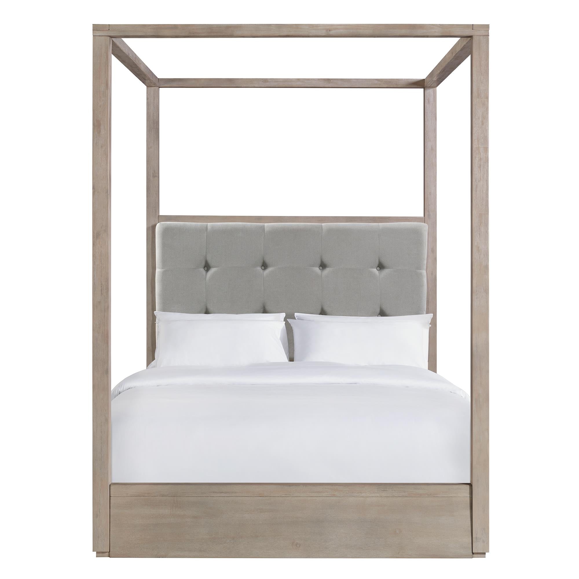 Elements International Arcadia B-3430-5-QCB Queen Canopy Bed - Image 2