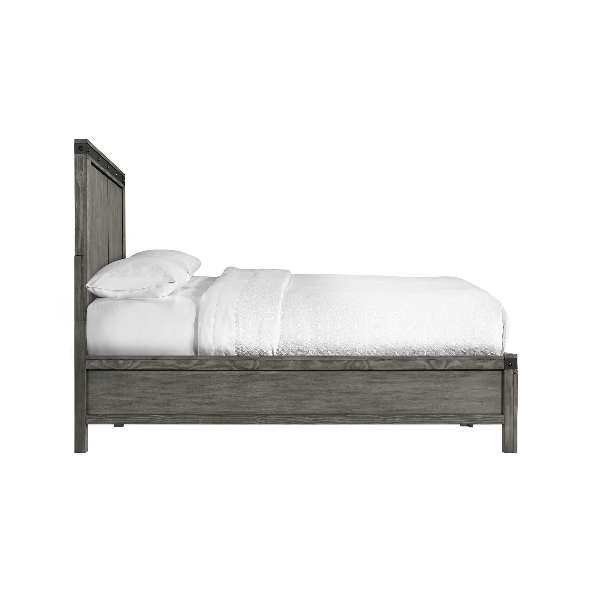 Elements International Wade WE600QB Queen Panel Bed - Image 3