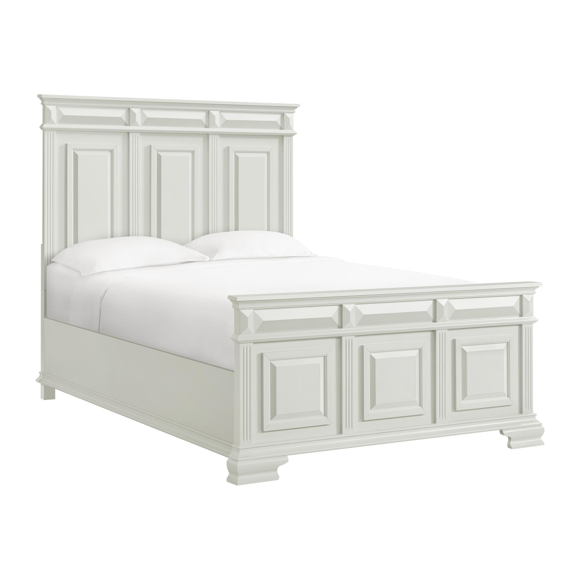 Elements International Bridgestone B-10980-7-QB Queen Panel Bed - Image 1