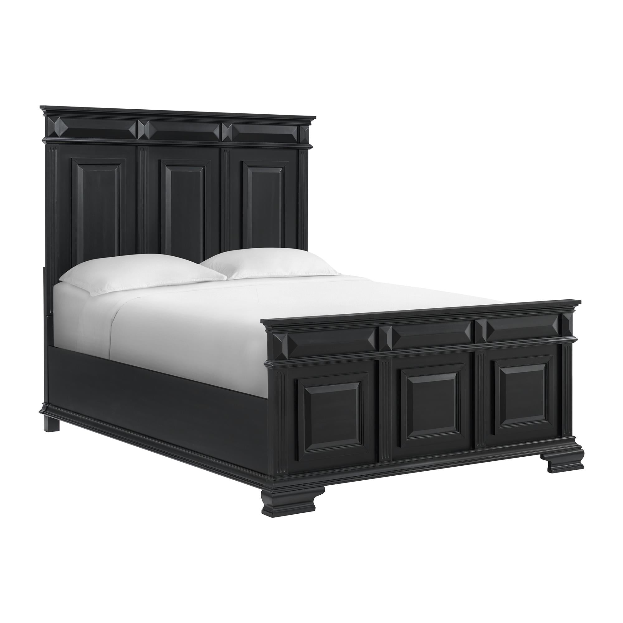 Elements International Bridgestone B-10980-8-QB Queen Panel Bed - Image 1