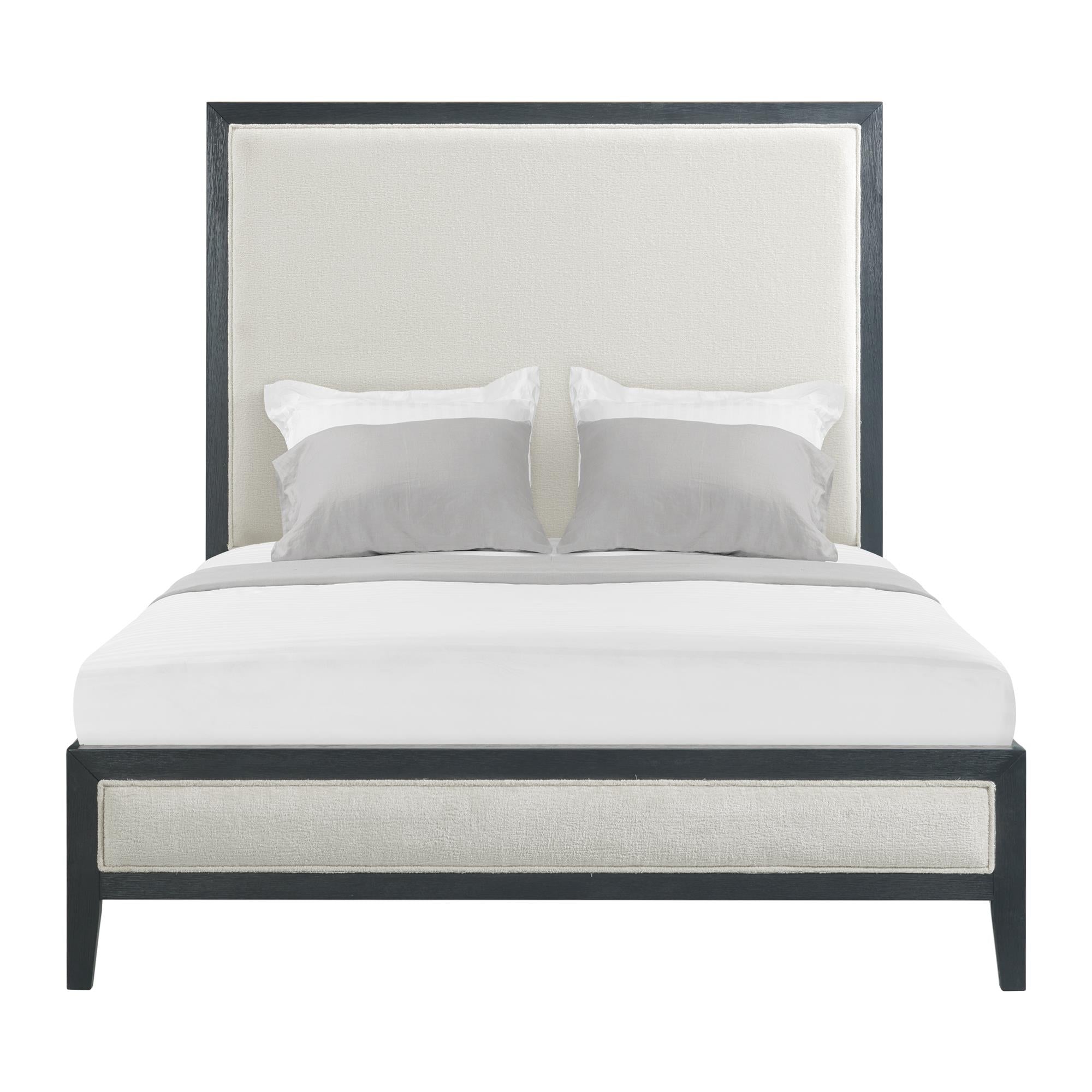 Elements International Versailles Contemporary B-3690-8W-QB1 Queen Panel Bed - Image 2