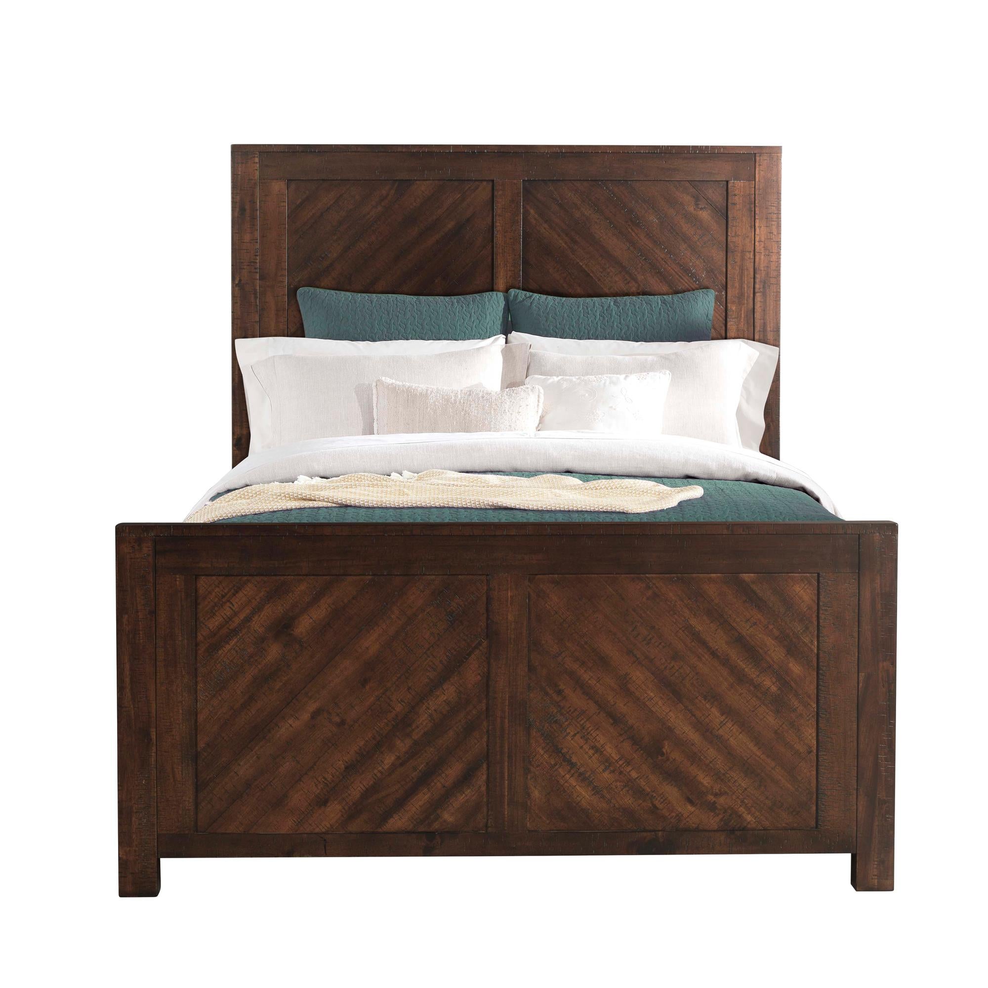 Elements International Jax JX600QB Queen Platform Storage Bed - Image 2