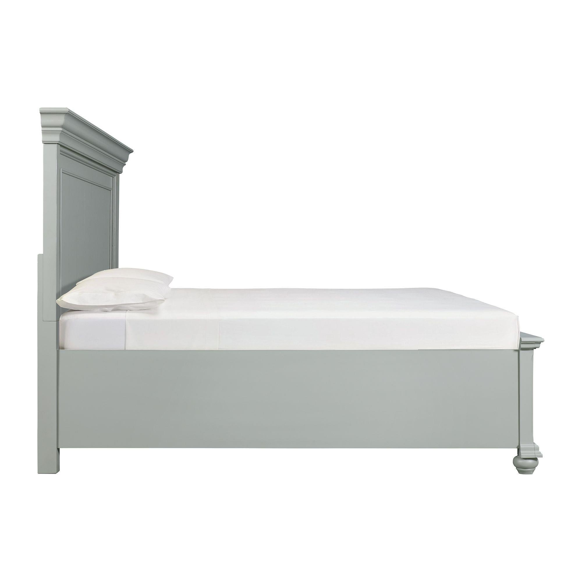 Elements International Slater SR350QB Queen Platform Storage Bed - Image 3