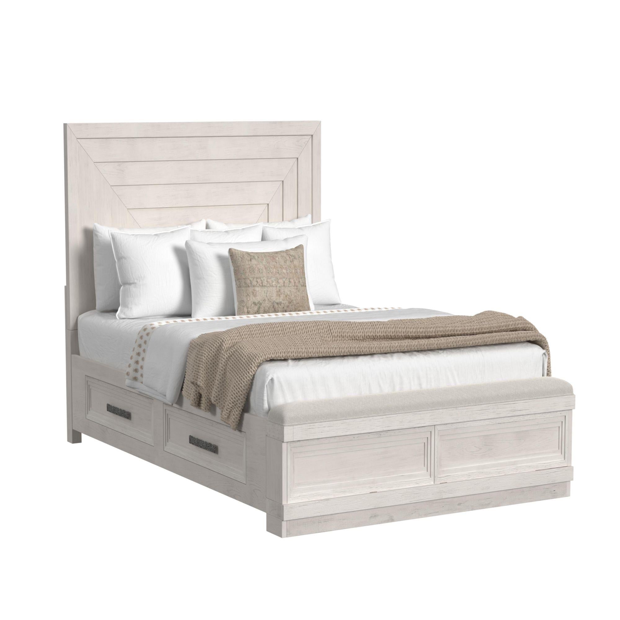 Elements International Avalanche B-11600-7-QSB Queen Storage Bed - Image 1