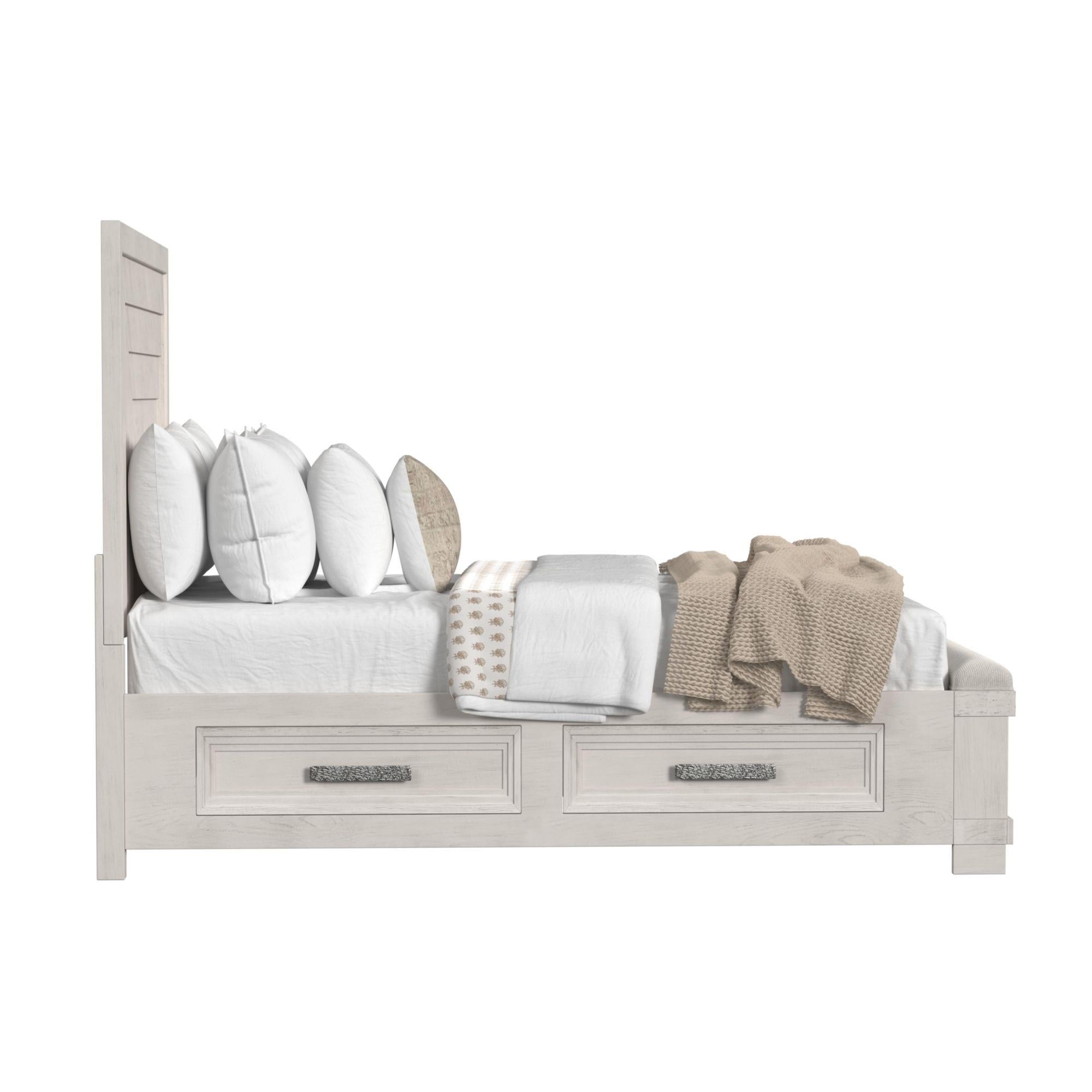 Elements International Avalanche B-11600-7-QSB Queen Storage Bed - Image 3