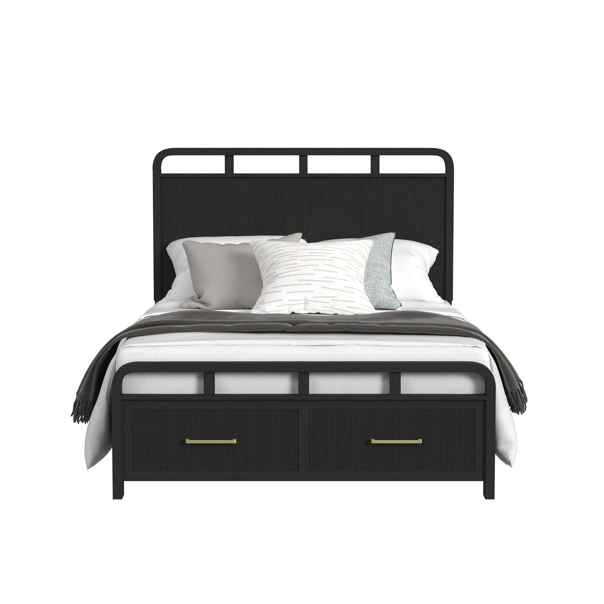 Elements International Ridgemont B-14440-8W-QSB Queen Storage Bed - Image 2